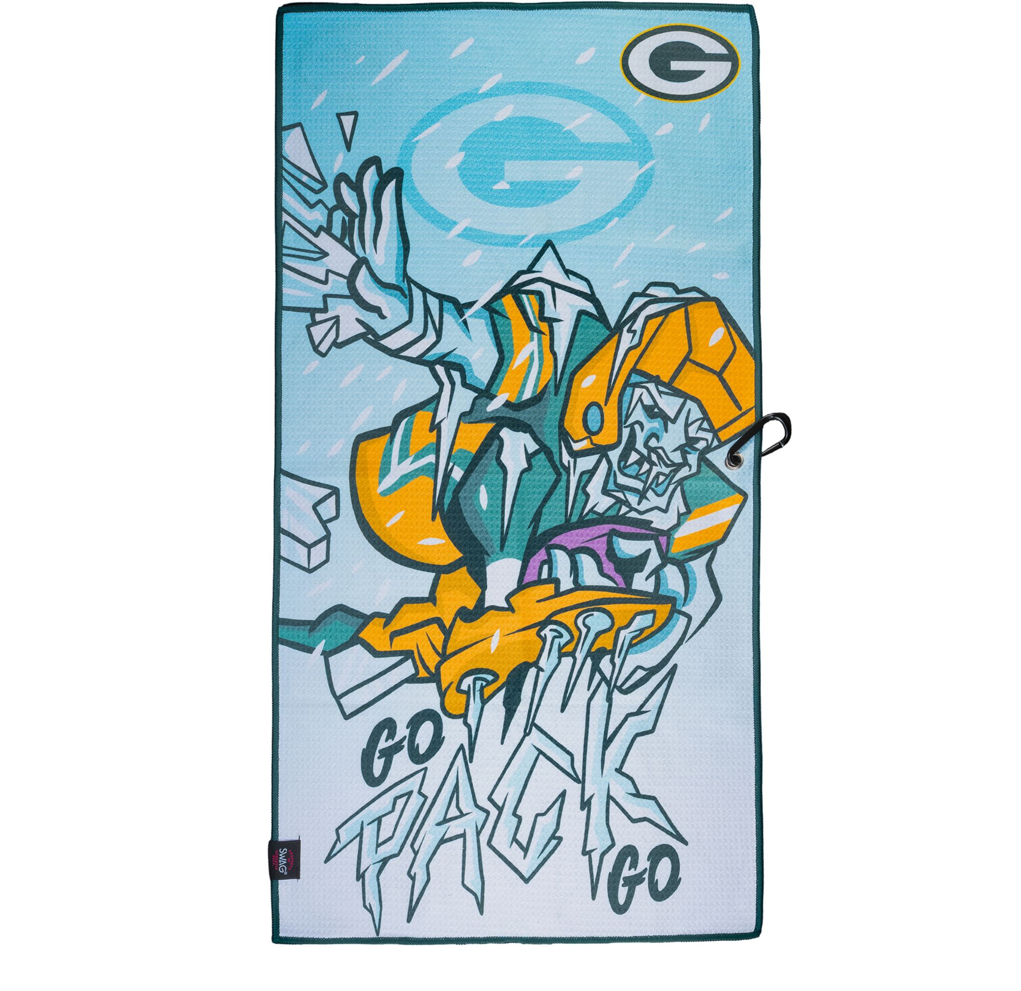 SWAG Athletic Green Bay Packers Golf Towel | Dick's Sporting Goods