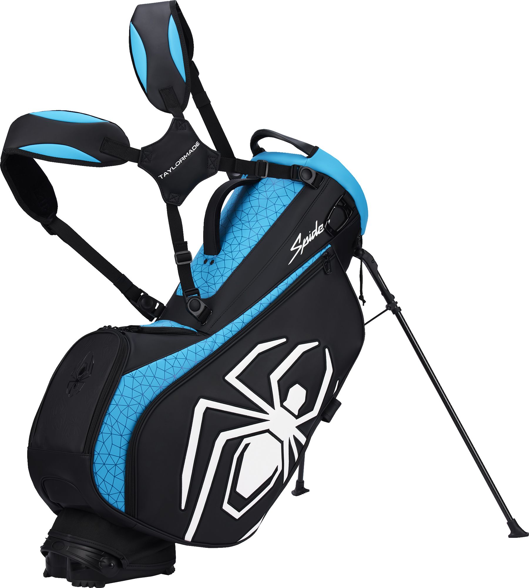 【良品】TaylorMade スタンドバッグ 青黒 TaylorMade Spider Tour Stand Golf Bag | Golf Galaxy