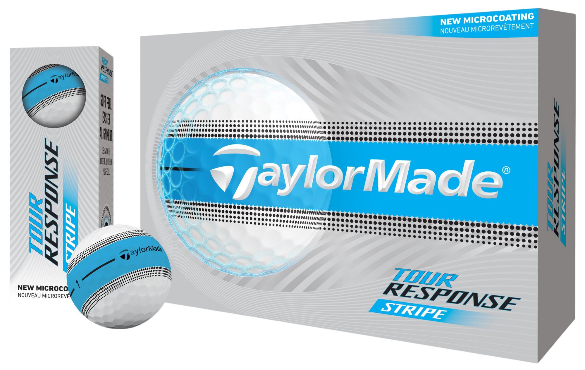 TaylorMade 2026 Tour Response Stripe Golf Balls | Dick's Sporting