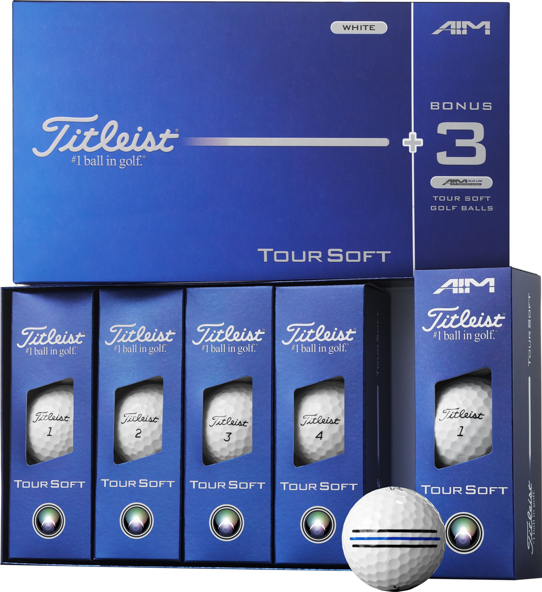 Titleist Tour Soft Specialty Dozen-Plus Pack | Golf Galaxy