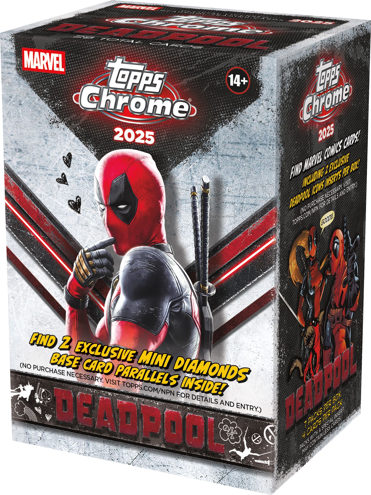 2025 Topps Chrome Deadpool Value Box | Dick's Sporting Goods