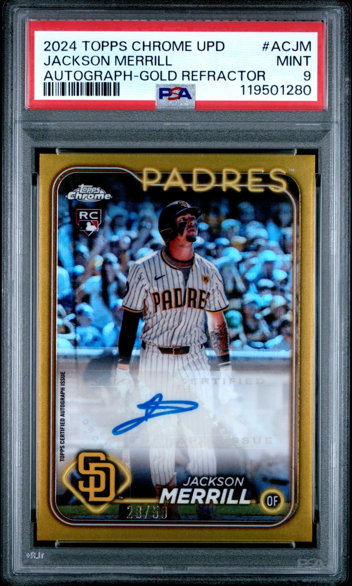 2024 Topps Chrome Update Chrome Baseball Update Series Autographs