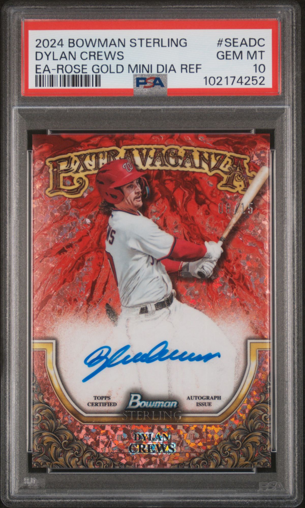 2024 Bowman Sterling Sterling Extravaganza Autographs Seadc Dylan