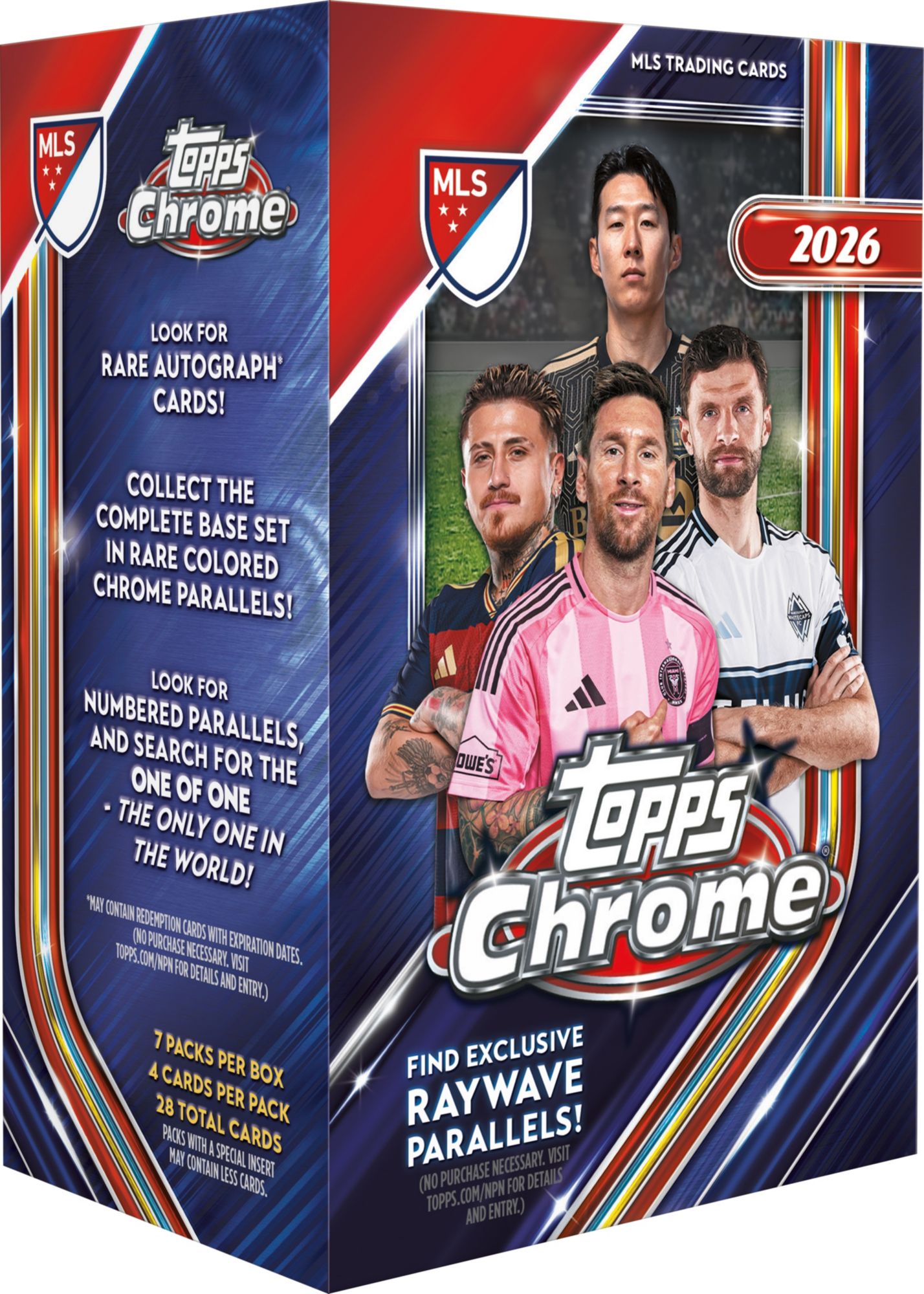 2026 Topps MLS Chrome Value Box | Dick's Sporting Goods