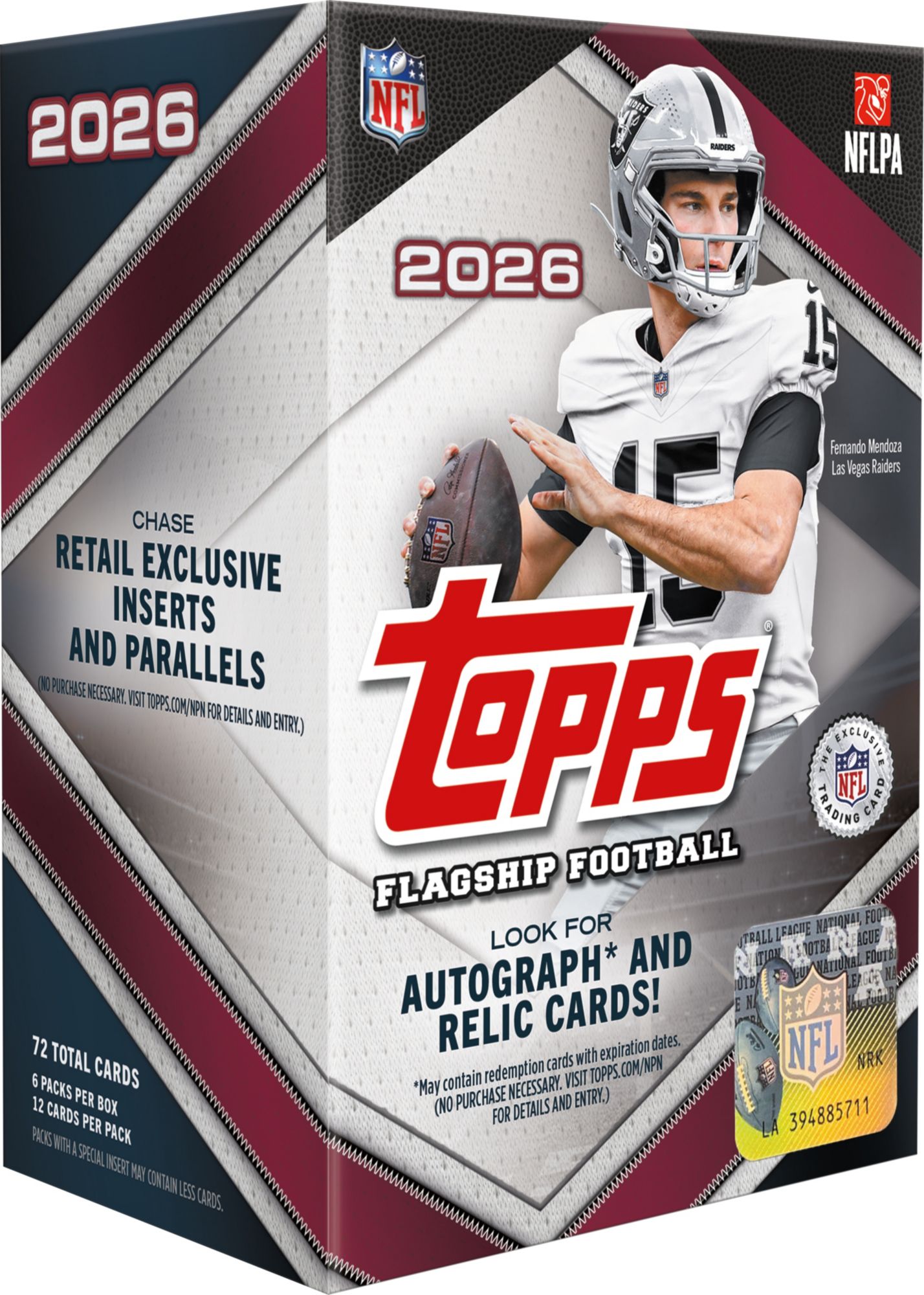 2026 Topps Flagship Football Value Box | Dick's Sporting Goods