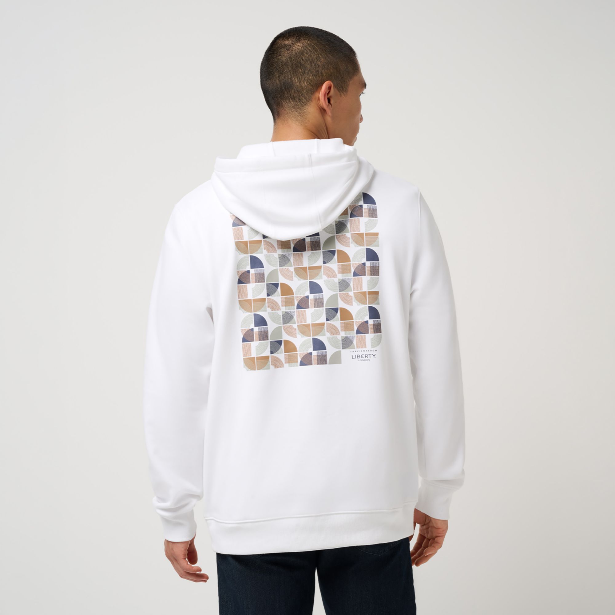 TravisMathew X Liberty London Men's Cloud Hoodie Archer Zen