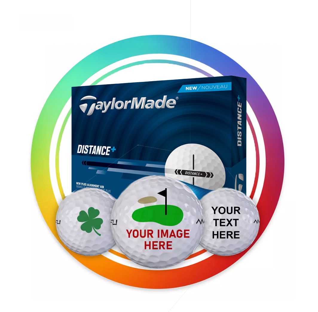 TaylorMade 2026 Distance+ Personalized Golf Balls | Golf Galaxy