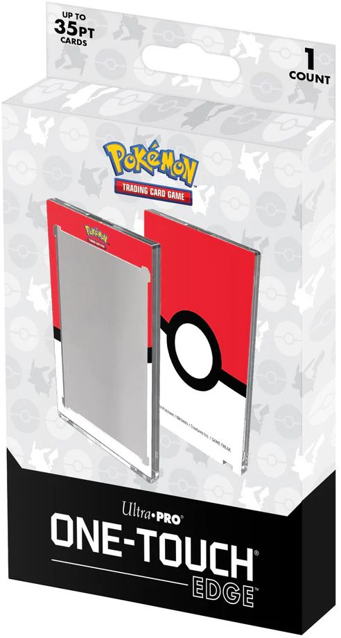 Ultra Pro Single 35pt ONE-TOUCH Edge - Poké Ball Printed Magnetic