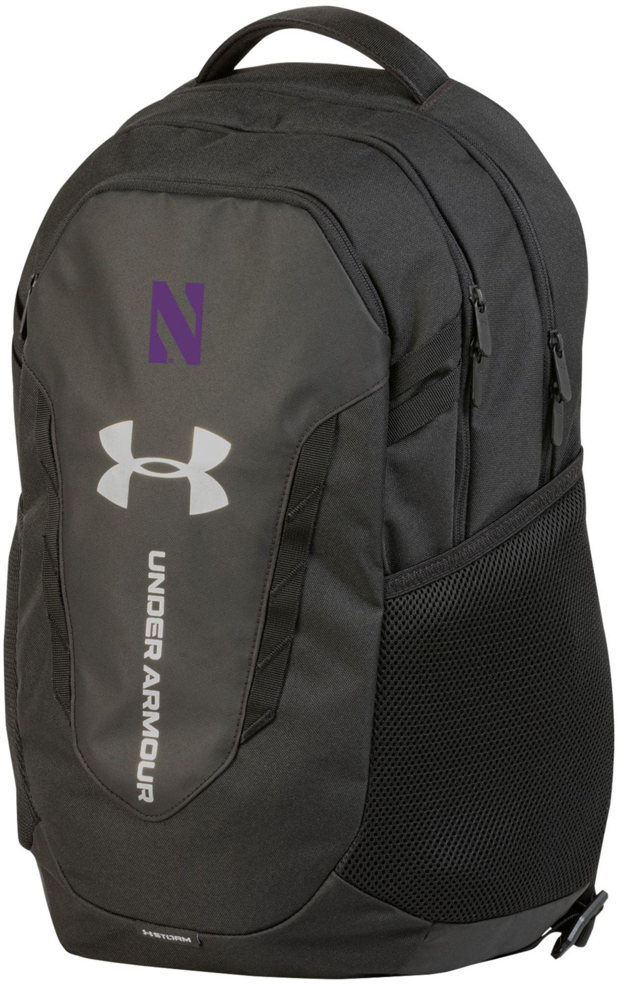 ワイルドナイツ　リュック　UNDER ARMOUR Under Armour Northwestern Wildcats Black Hustle 6.0 Backpack