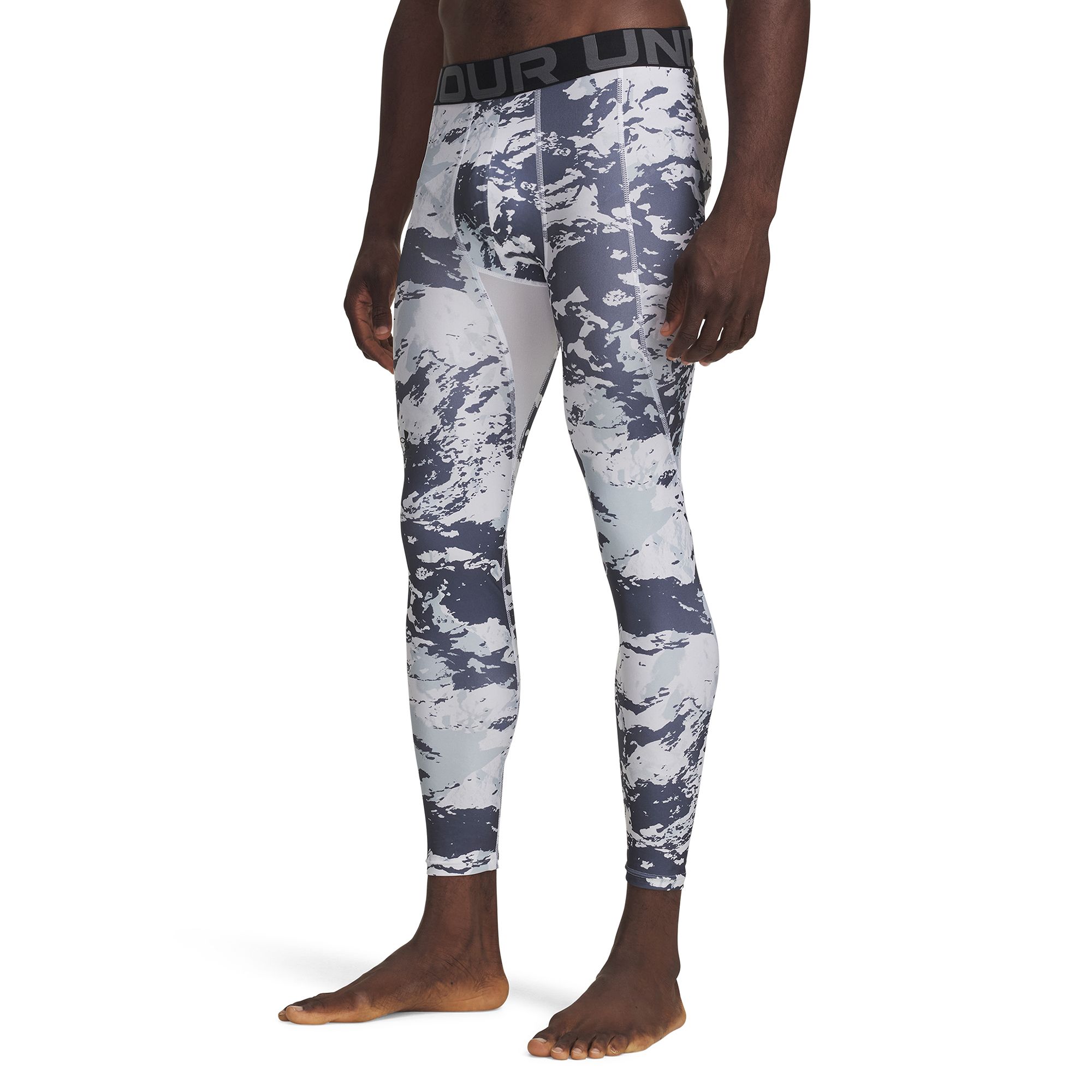 Under Armour Men's HEATGEAR Colorblock Leggings | Dick's Sporting