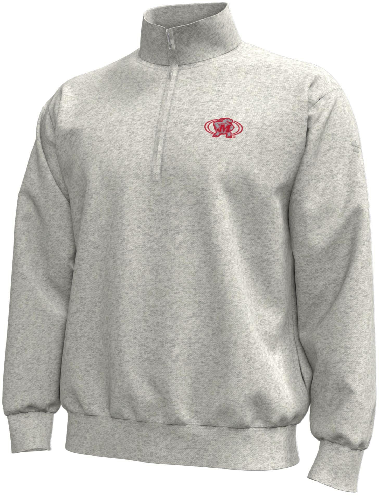 Under Armour Men's Maryland Terrapins Icon Fleece Quarter-Zip