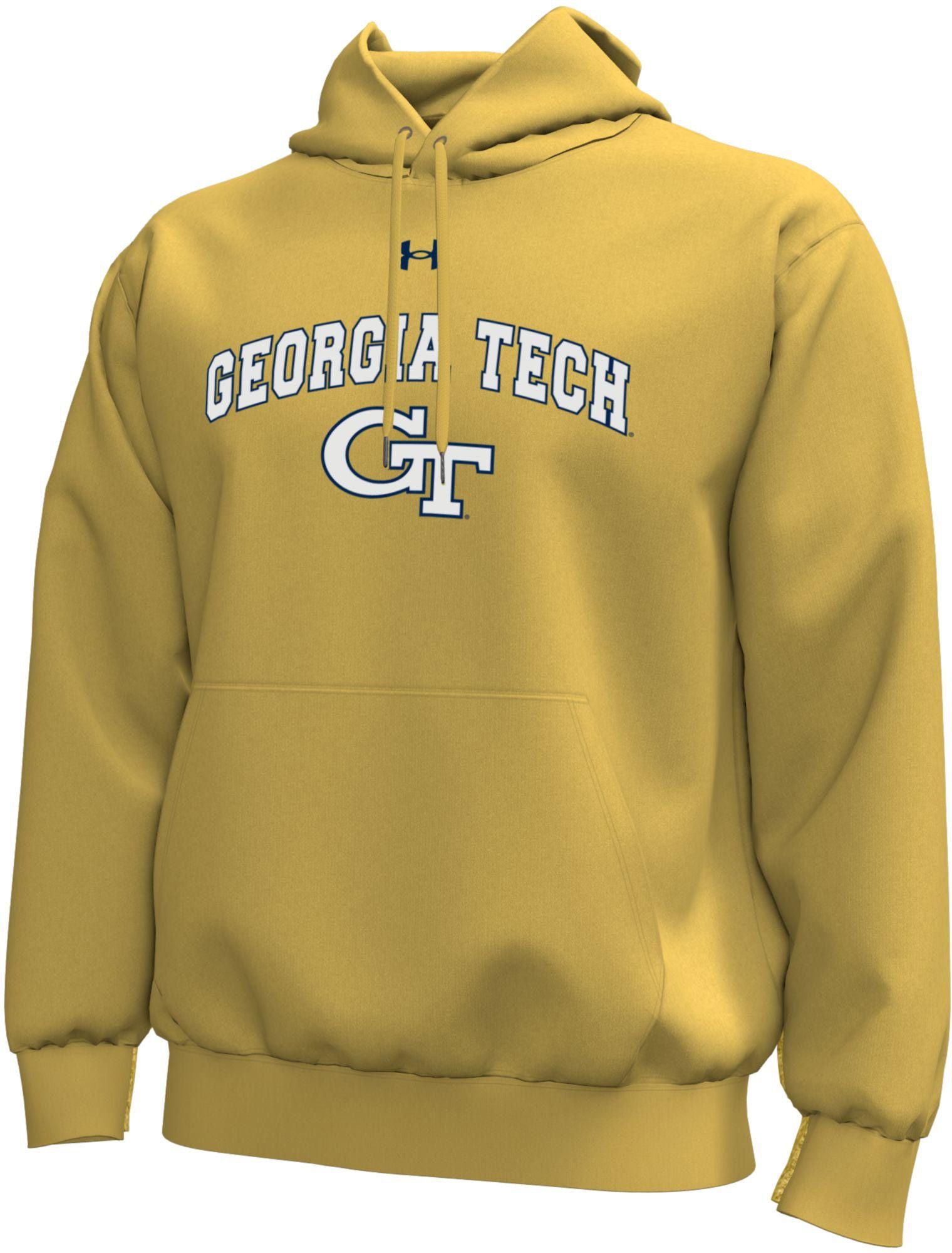 Under Armour Men's Georgia Tech Yellow Jackets Gold Rush Pullover