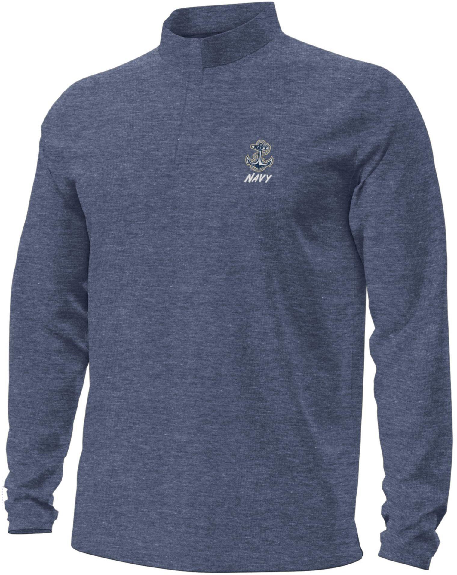 Under Armour Men's Navy Midshipmen Anchor 1/4 Zip Jacket | Dick's