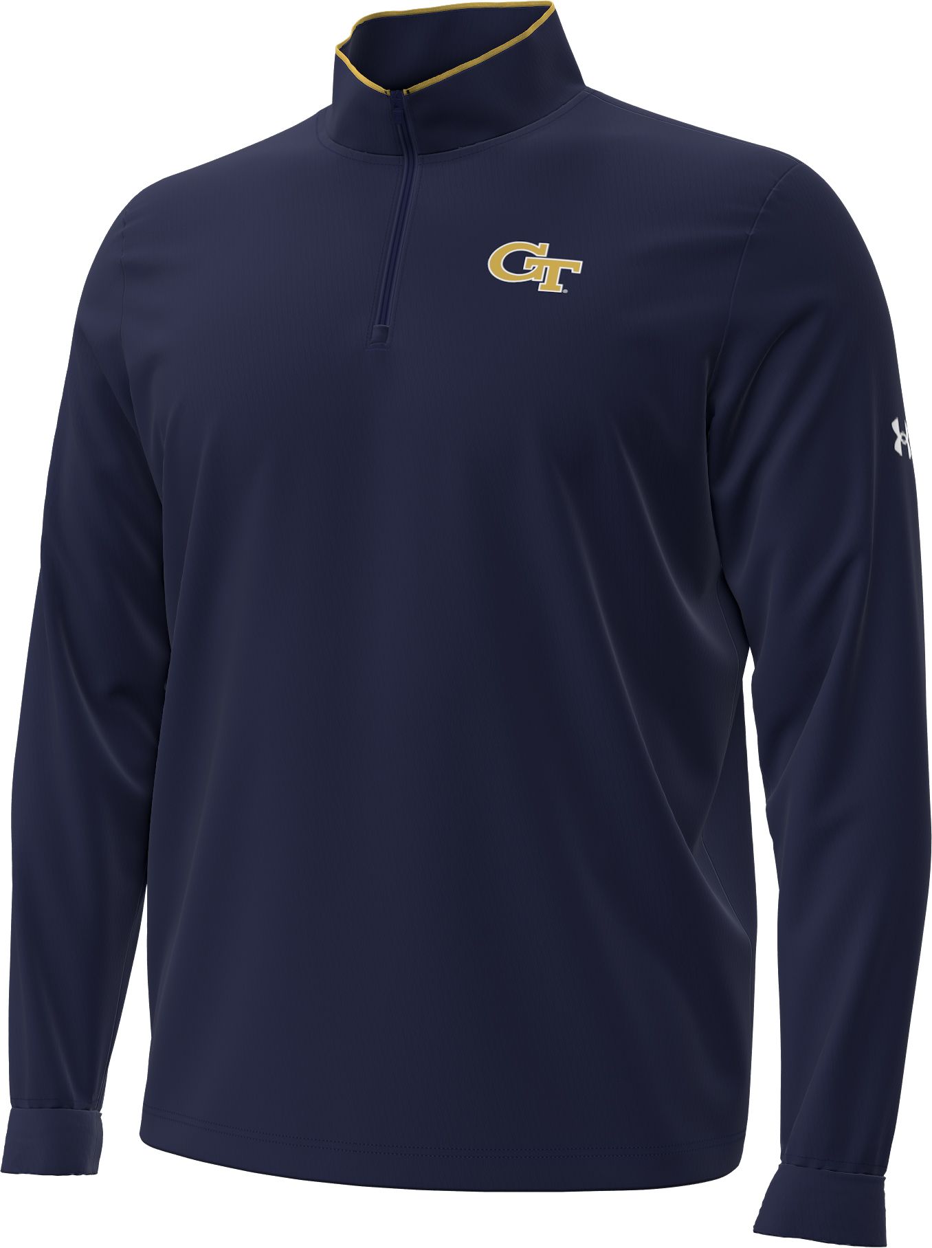 Under Armour Men's Georgia Tech Yellow Jackets 1/4 Zip Pullover