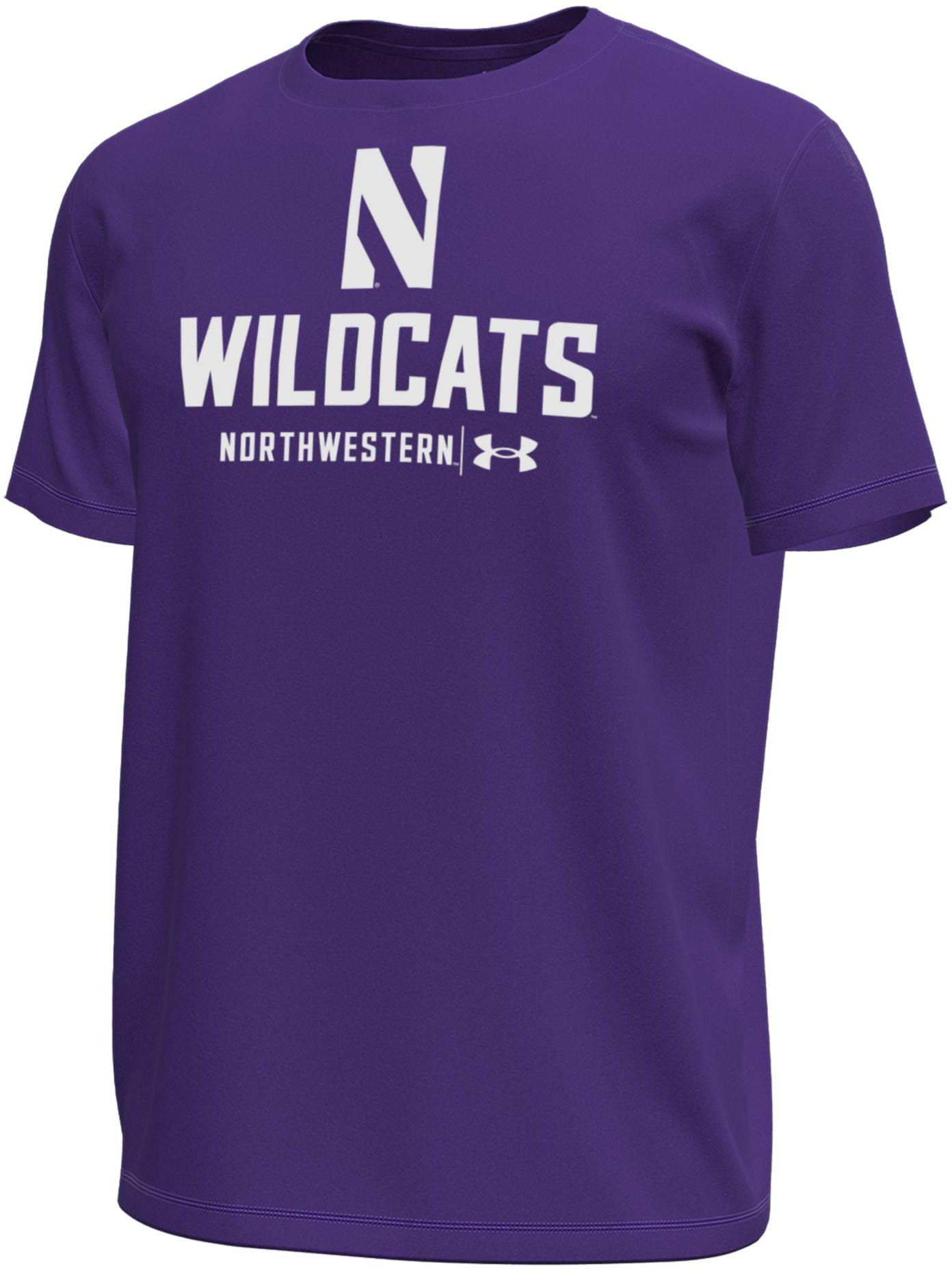 Under Armour Men's Northwestern Wildcats Purple Tech Stretch T