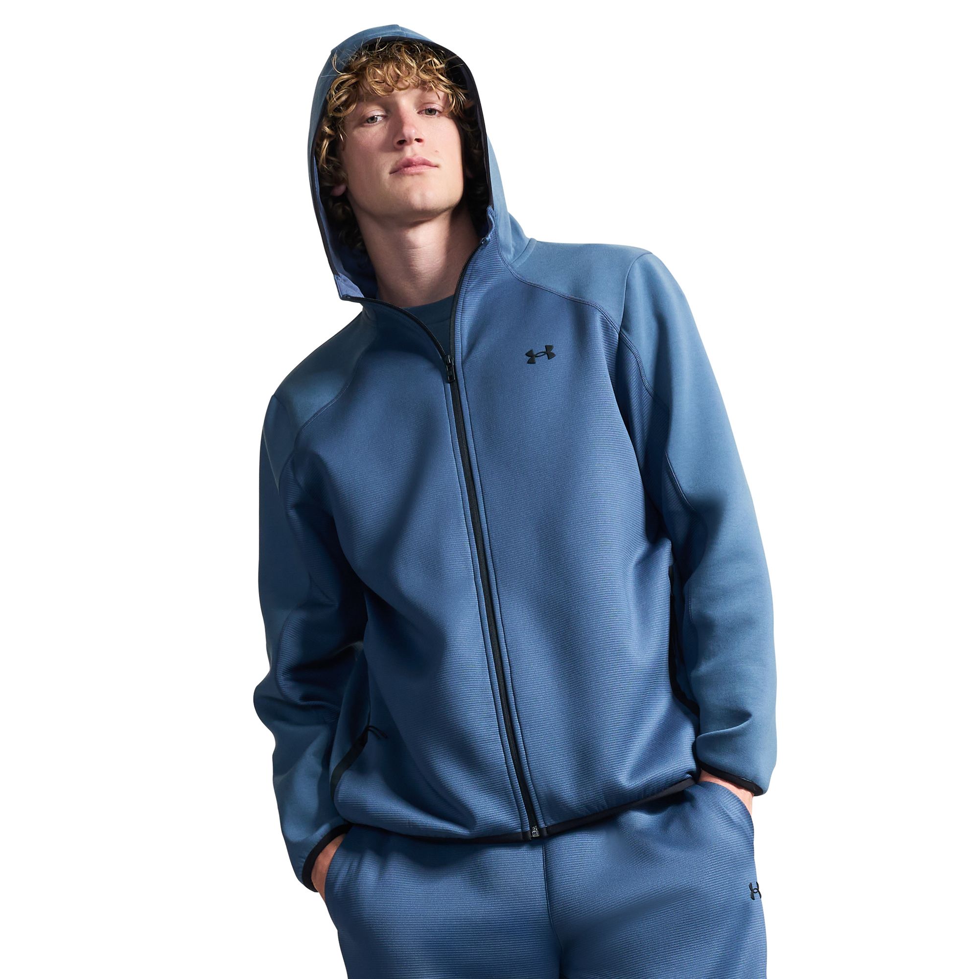 Under Armour Men's Unstoppable Fleece Textured Full Zip | Dick's