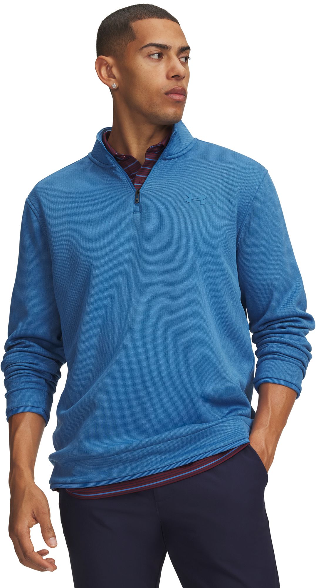 Under Armour Men's Sweater Fleece Golf ¼ Zip | Dick's Sporting Goods