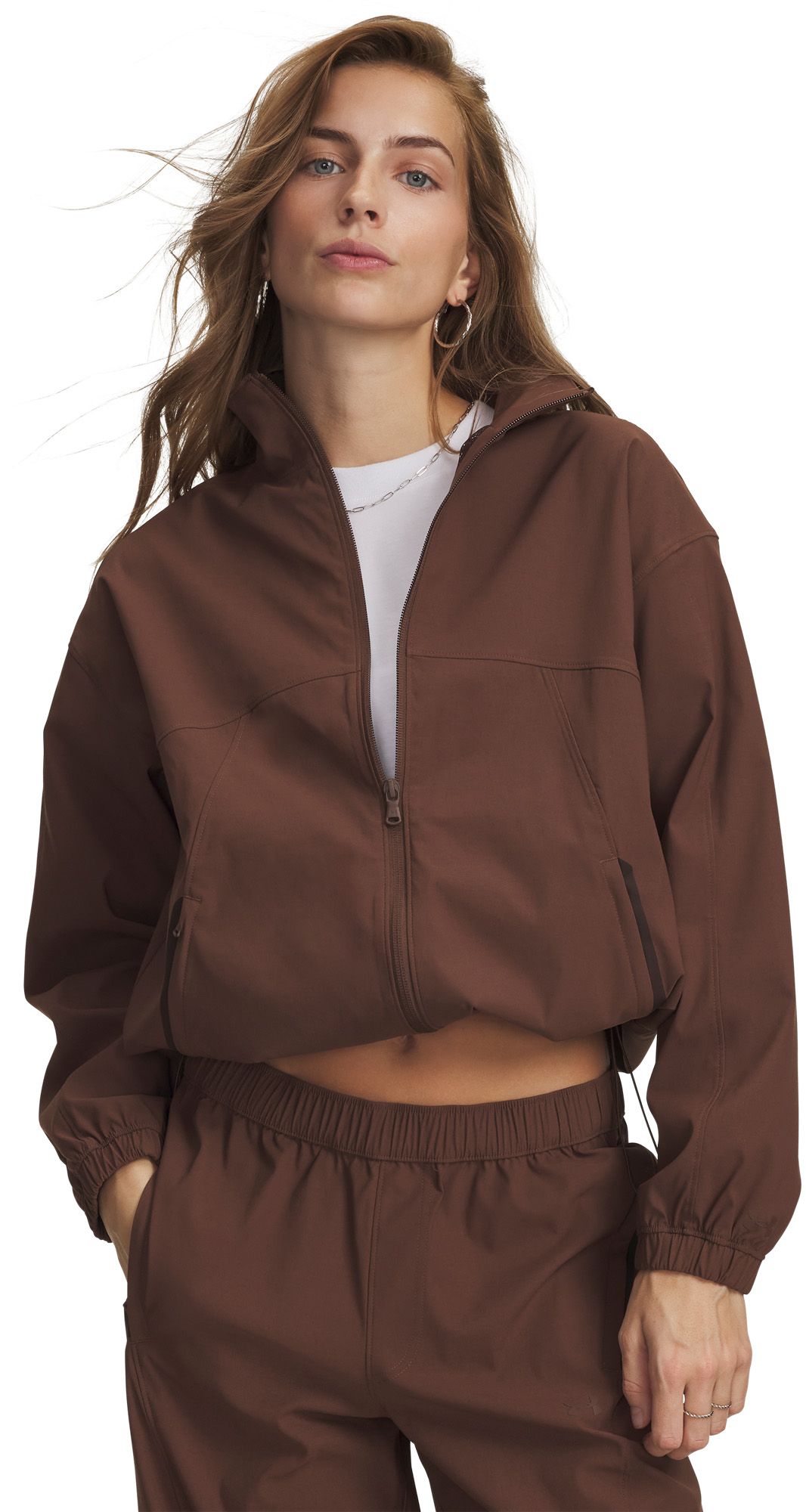 Under Armour Women's Unstoppable Woven Full Zip | Dick's Sporting