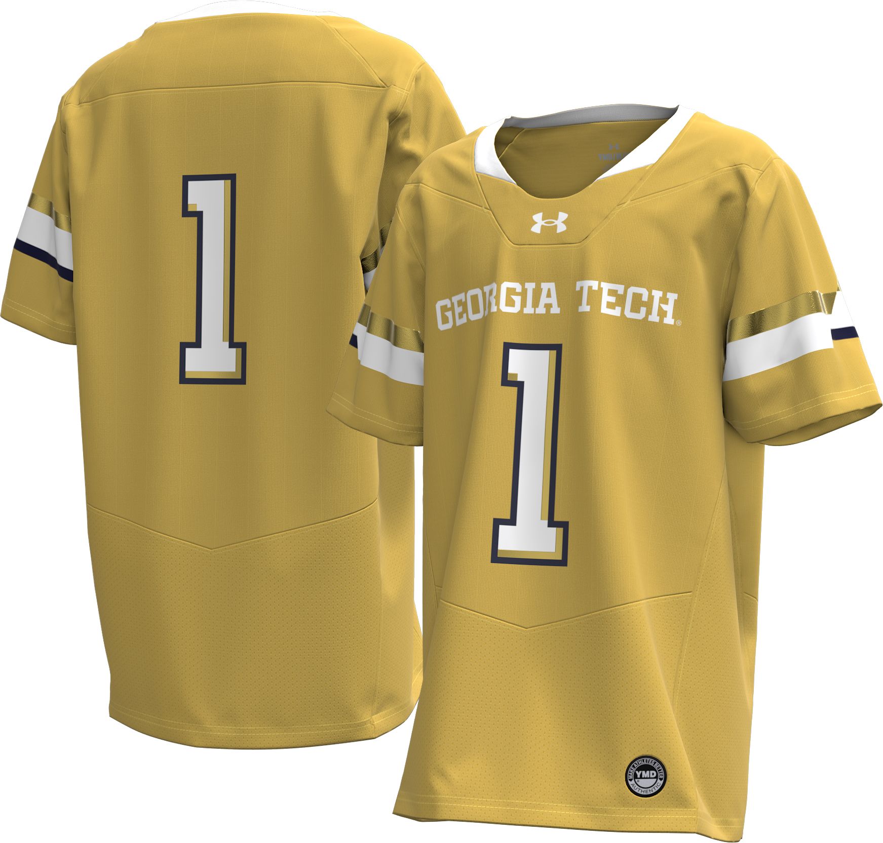 Under Armour Youth Georgia Tech Yellow Jackets Gold Sideline