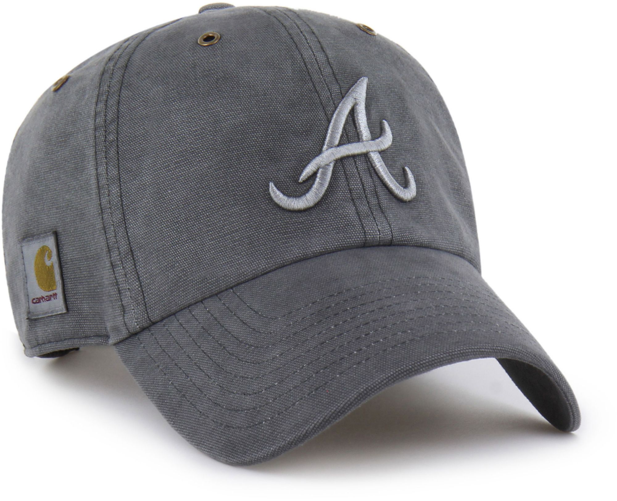 Carhartt x '47 Adult Atlanta Braves Charcoal Dyed Clean Up