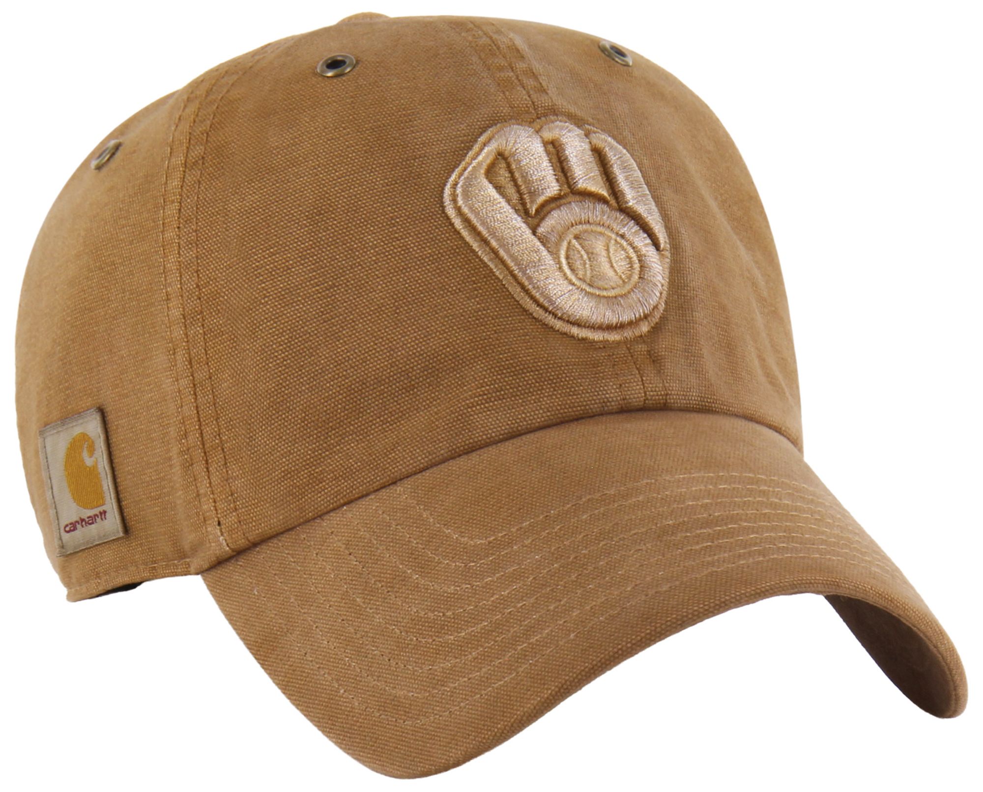 Carhartt x '47 Adult Milwaukee Brewers Brown Dyed Clean Up