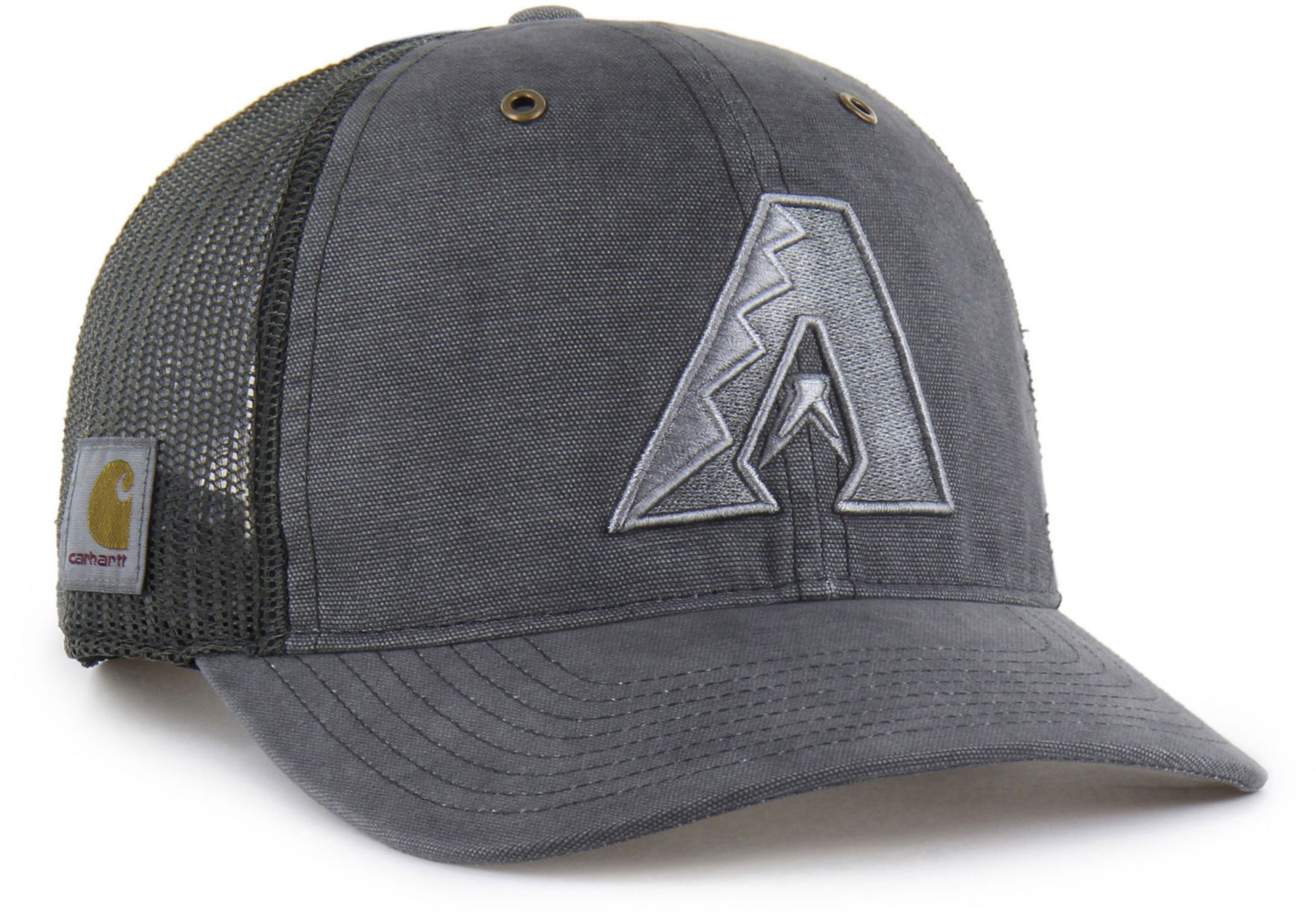 Carhartt x '47 Adult Arizona Diamondbacks Charcoal Dyed Trucker