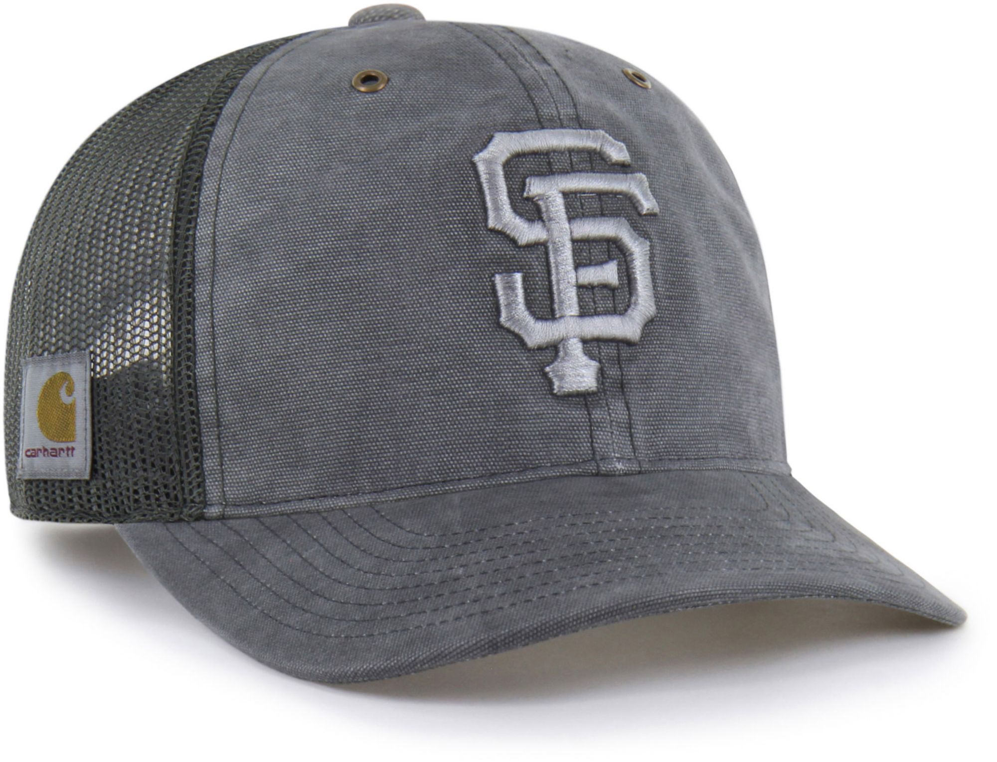 Carhartt x '47 Adult San Francisco Giants Charcoal Dyed Trucker