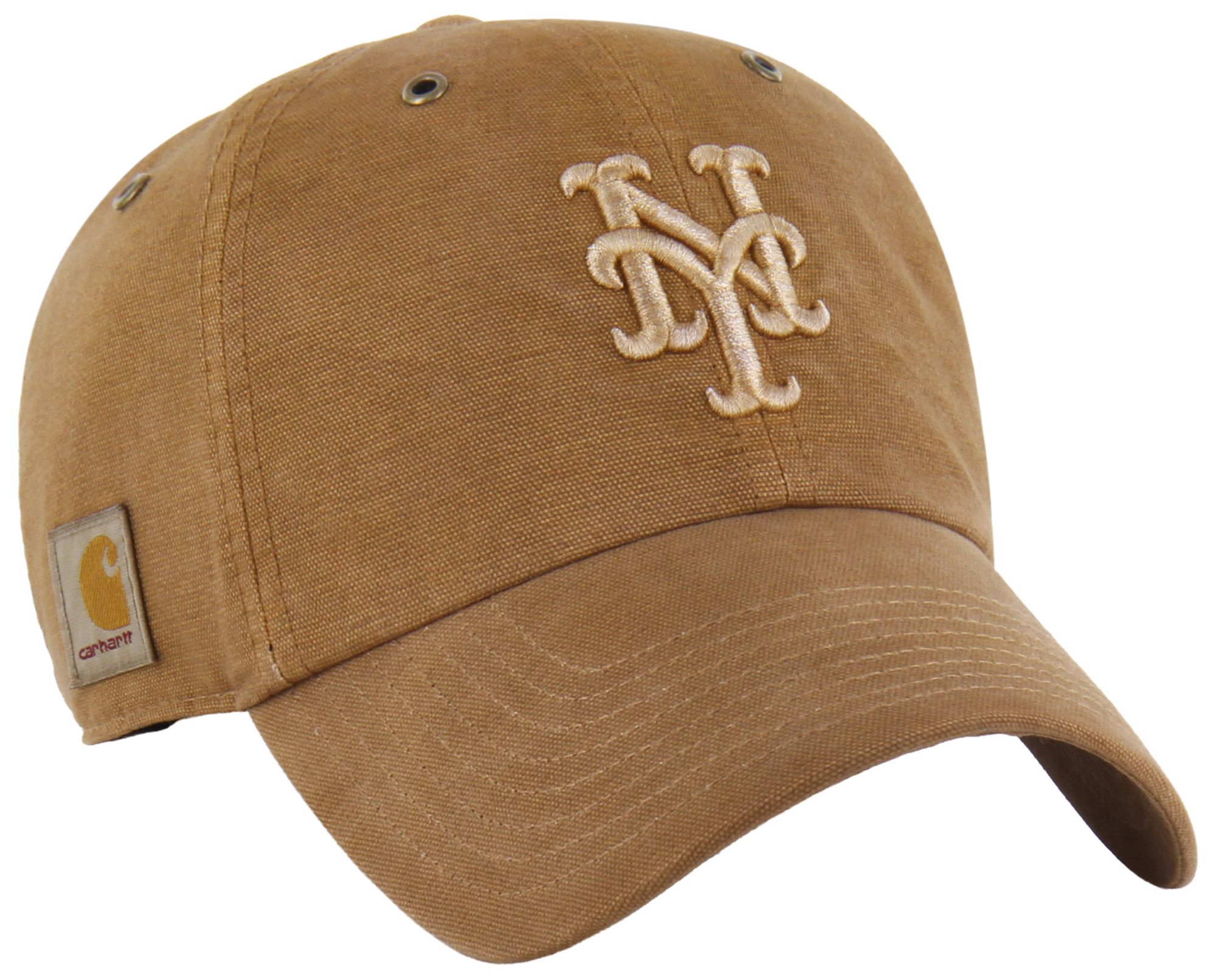 Carhartt x '47 Adult New York Mets Brown Dyed Clean Up Adjustable