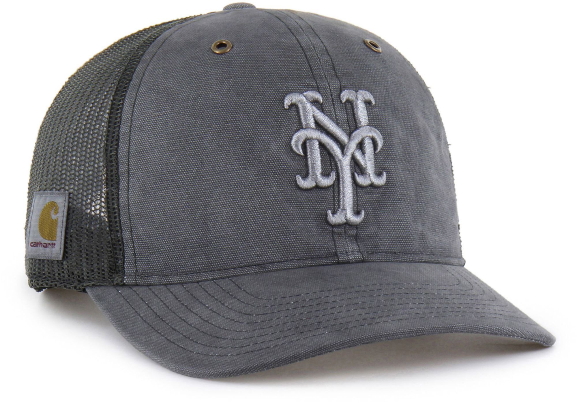 Carhartt x '47 Adult New York Mets Charcoal Dyed Trucker