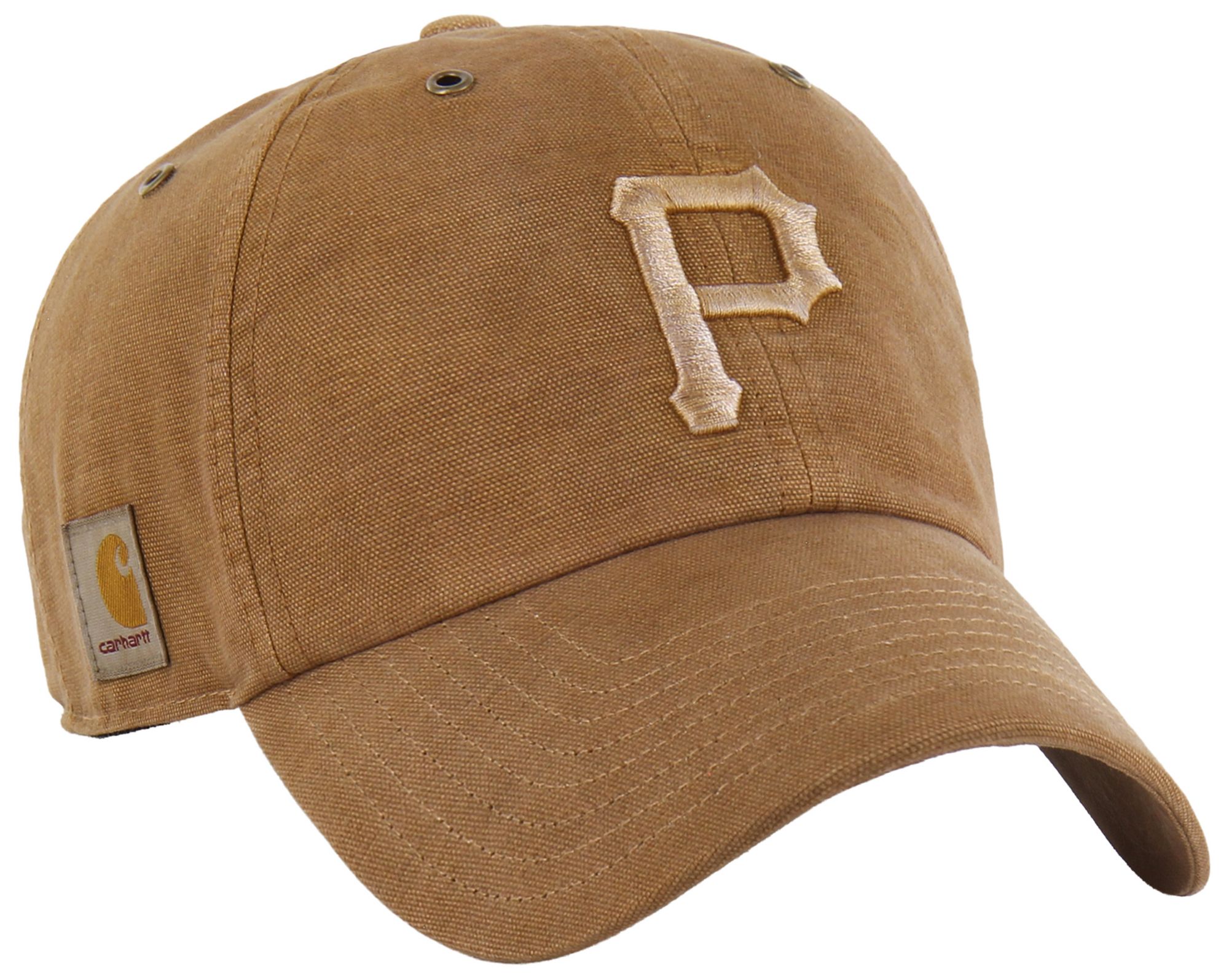 Carhartt x '47 Adult Pittsburgh Pirates Brown Dyed Clean Up