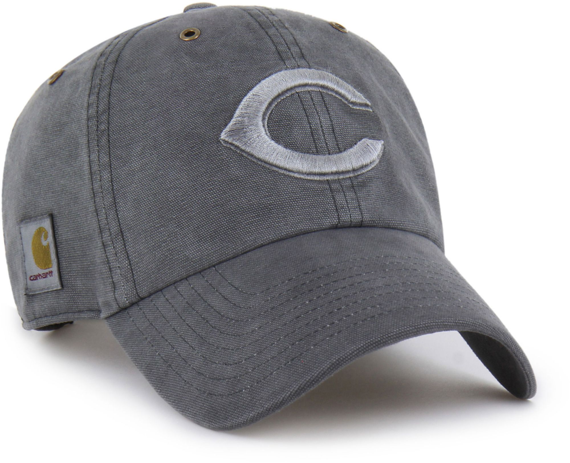Carhartt x '47 Adult Cincinnati Reds Charcoal Dyed Clean Up