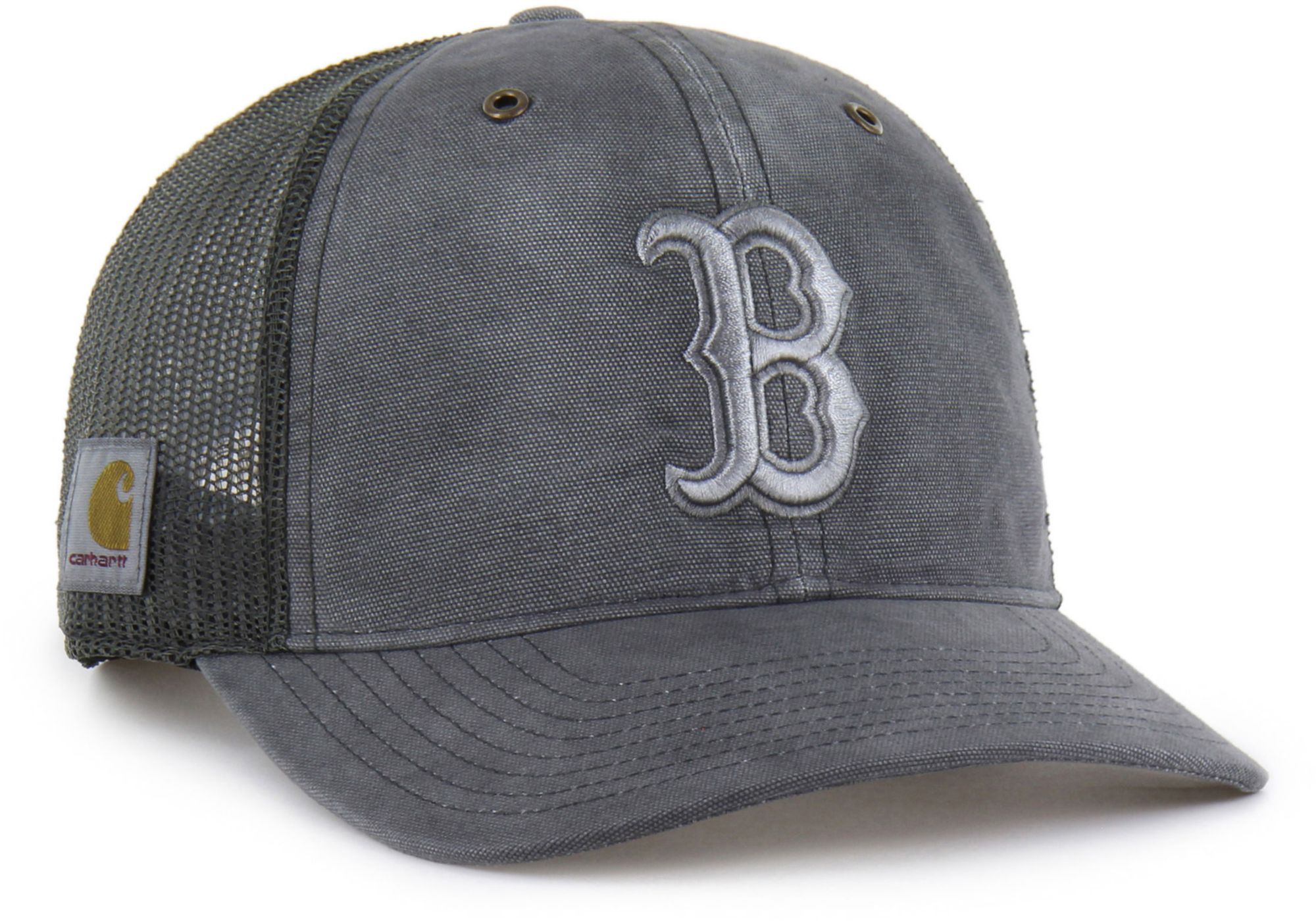 Carhartt x '47 Adult Boston Red Sox Charcoal Dyed Trucker