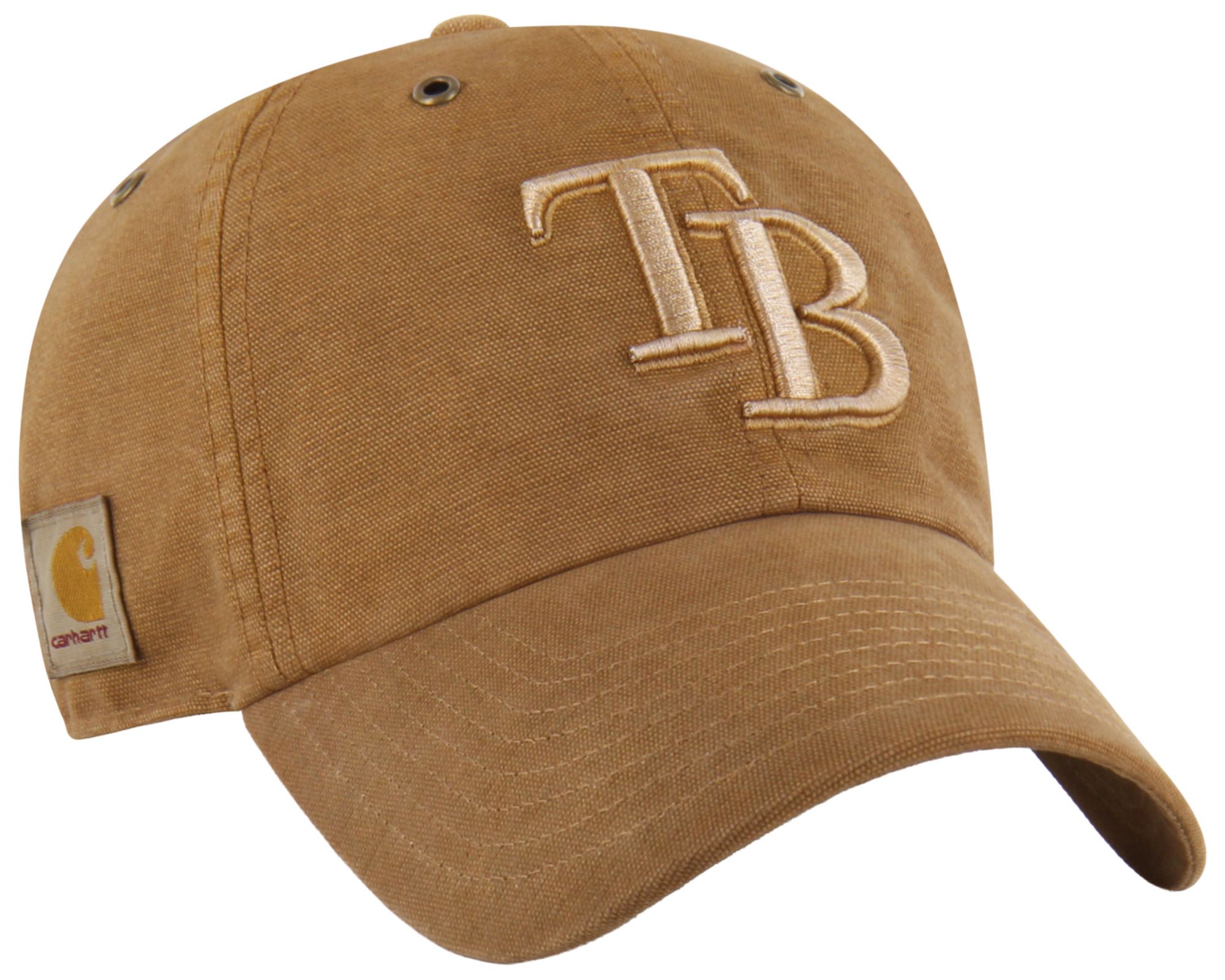 Carhartt x '47 Adult Tampa Bay Rays Brown Dyed Clean Up Adjustable