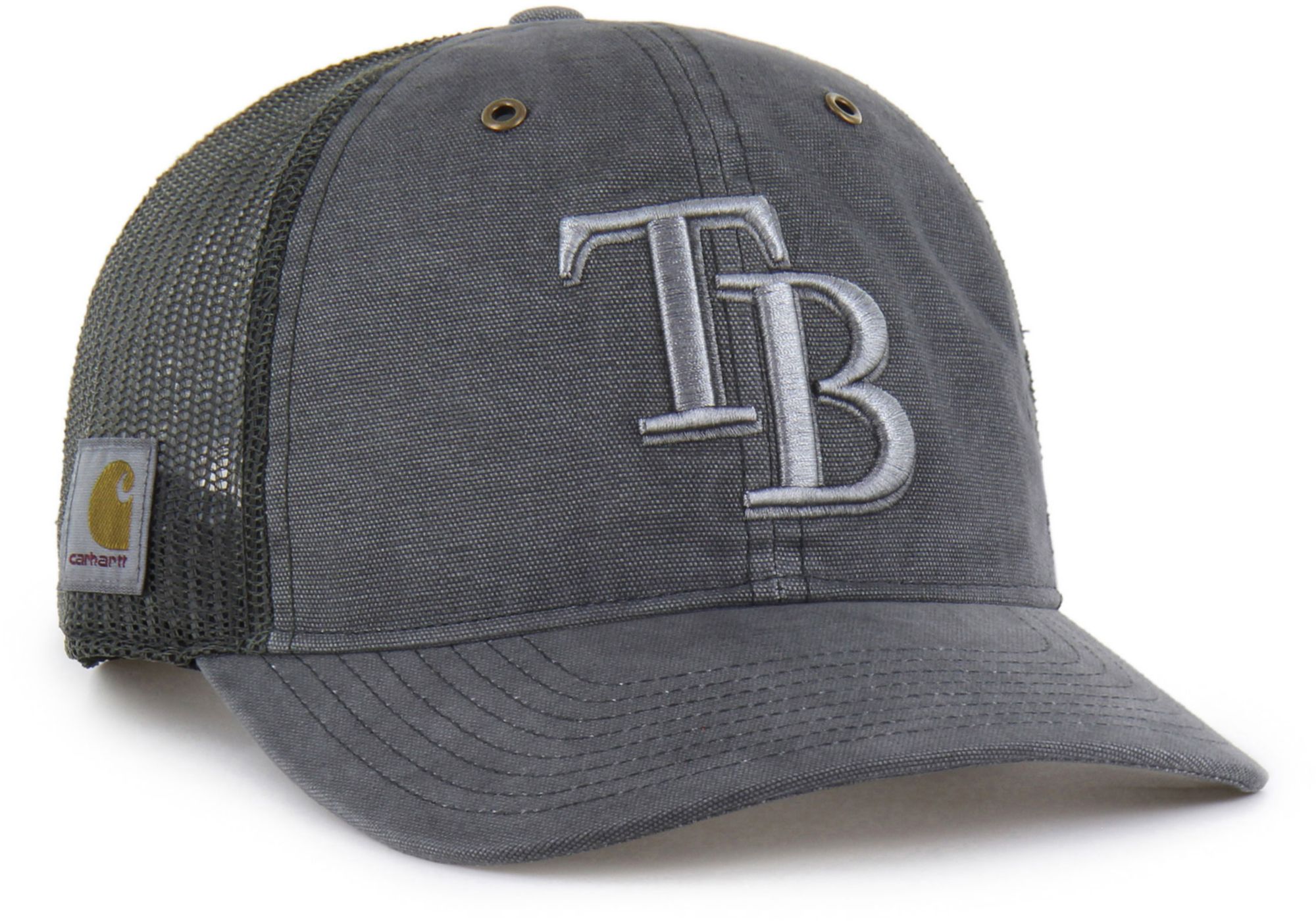 Carhartt x '47 Adult Tampa Bay Rays Charcoal Dyed Trucker