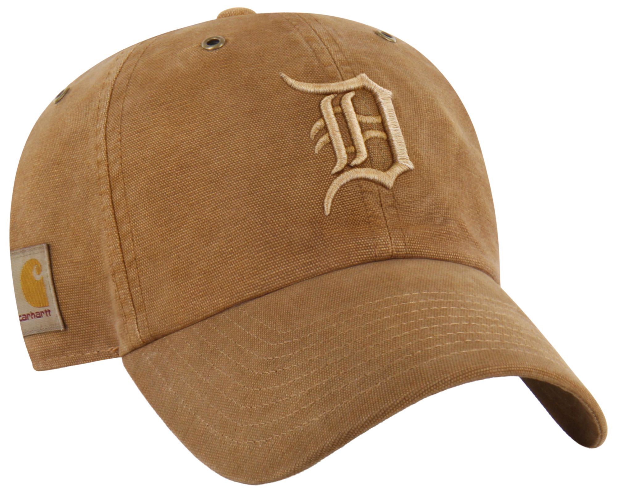 Carhartt x '47 Adult Detroit Tigers Brown Dyed Clean Up Adjustable