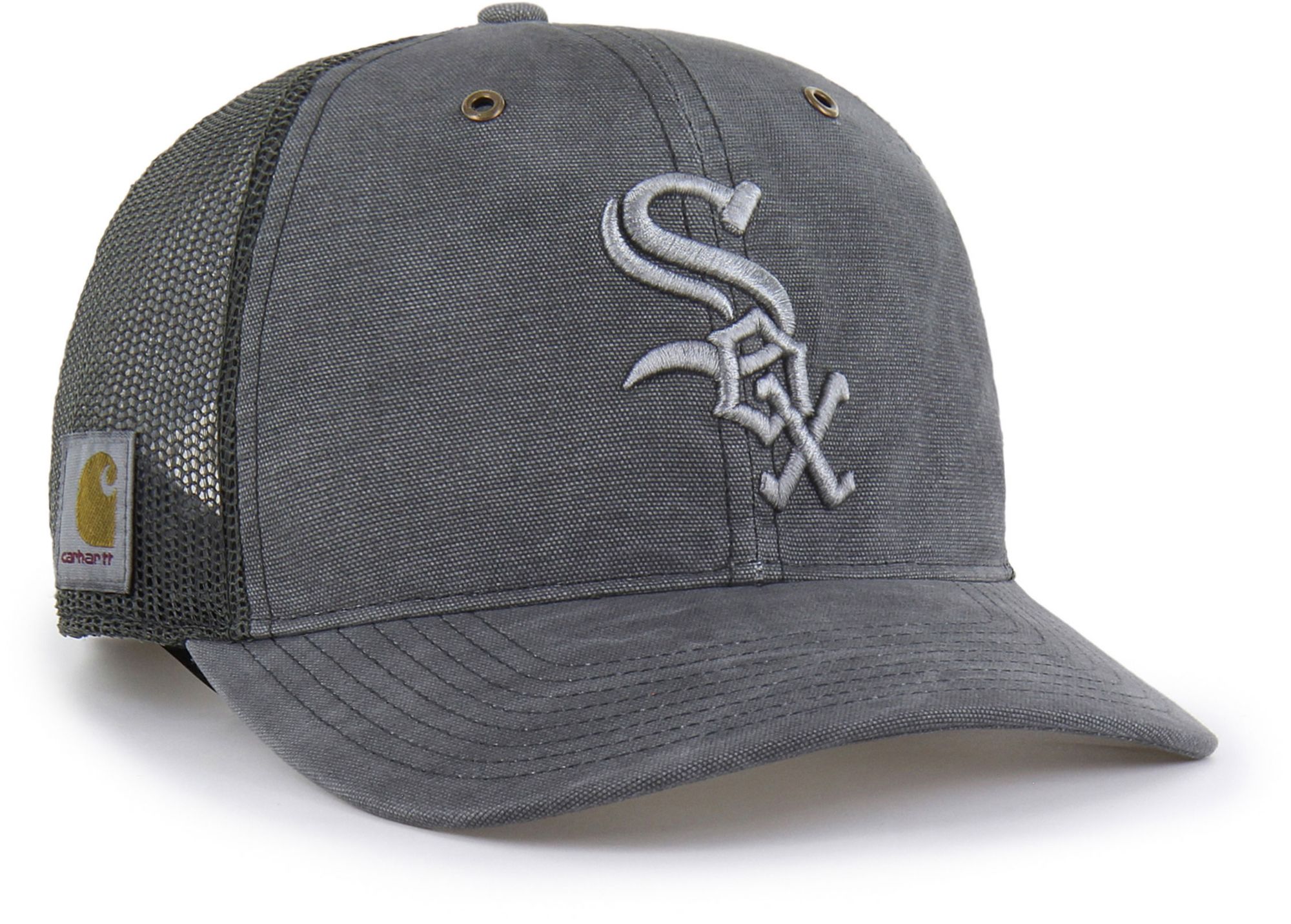 Carhartt x '47 Adult Chicago White Sox Charcoal Dyed Trucker