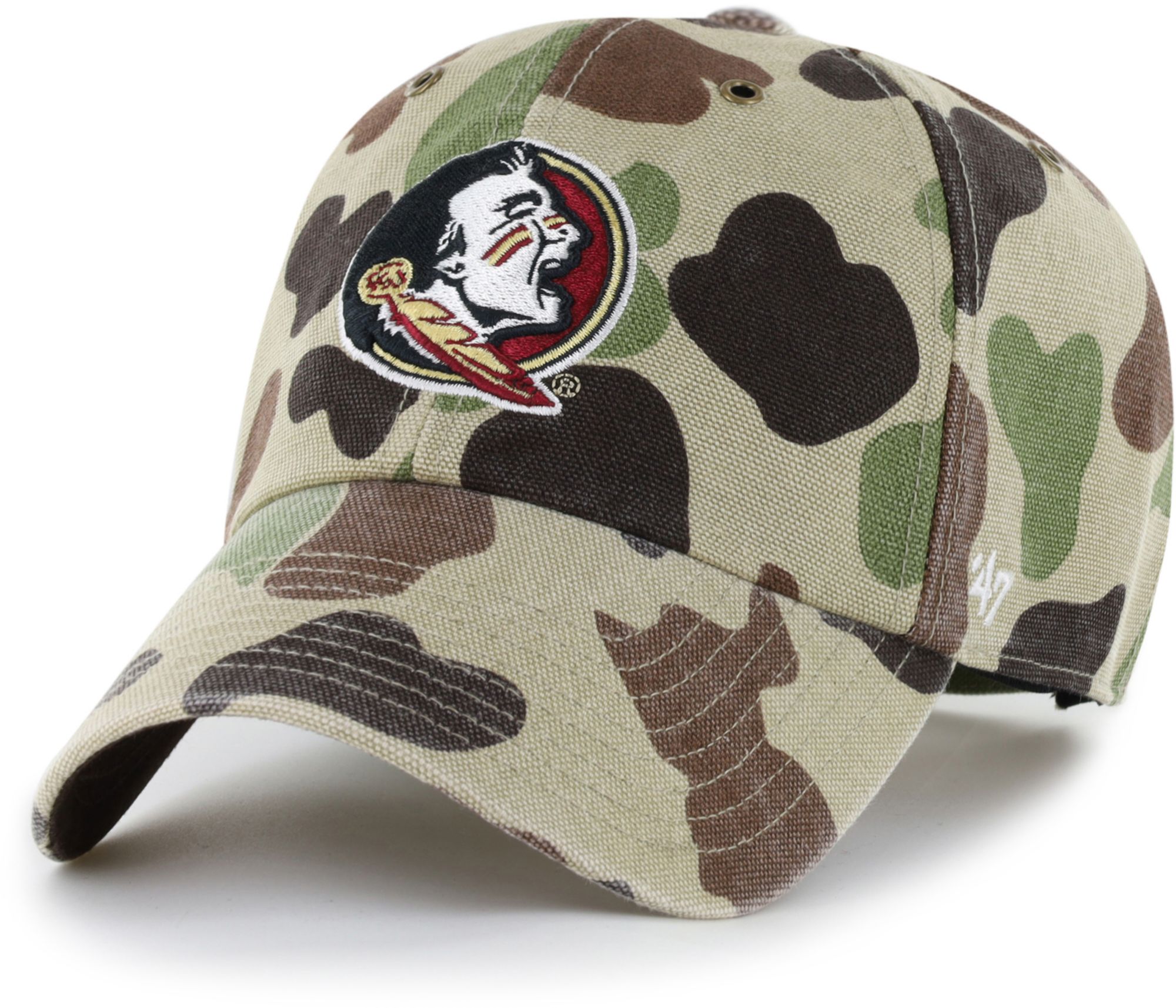 Carhartt x '47 Adult Florida State Seminoles Duck Camo Clean Up