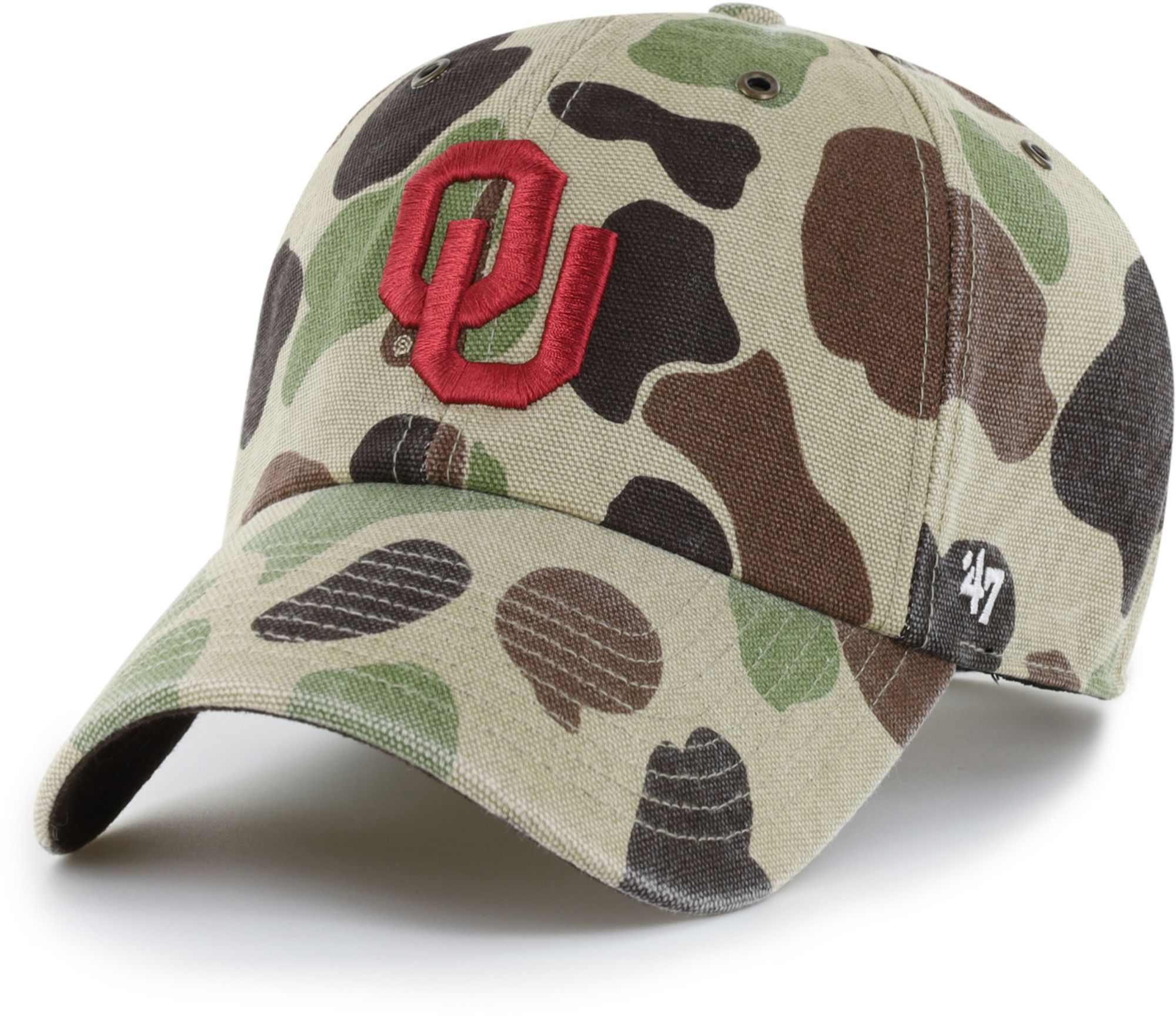 Carhartt x '47 Adult Oklahoma Sooners Duck Camo Clean Up