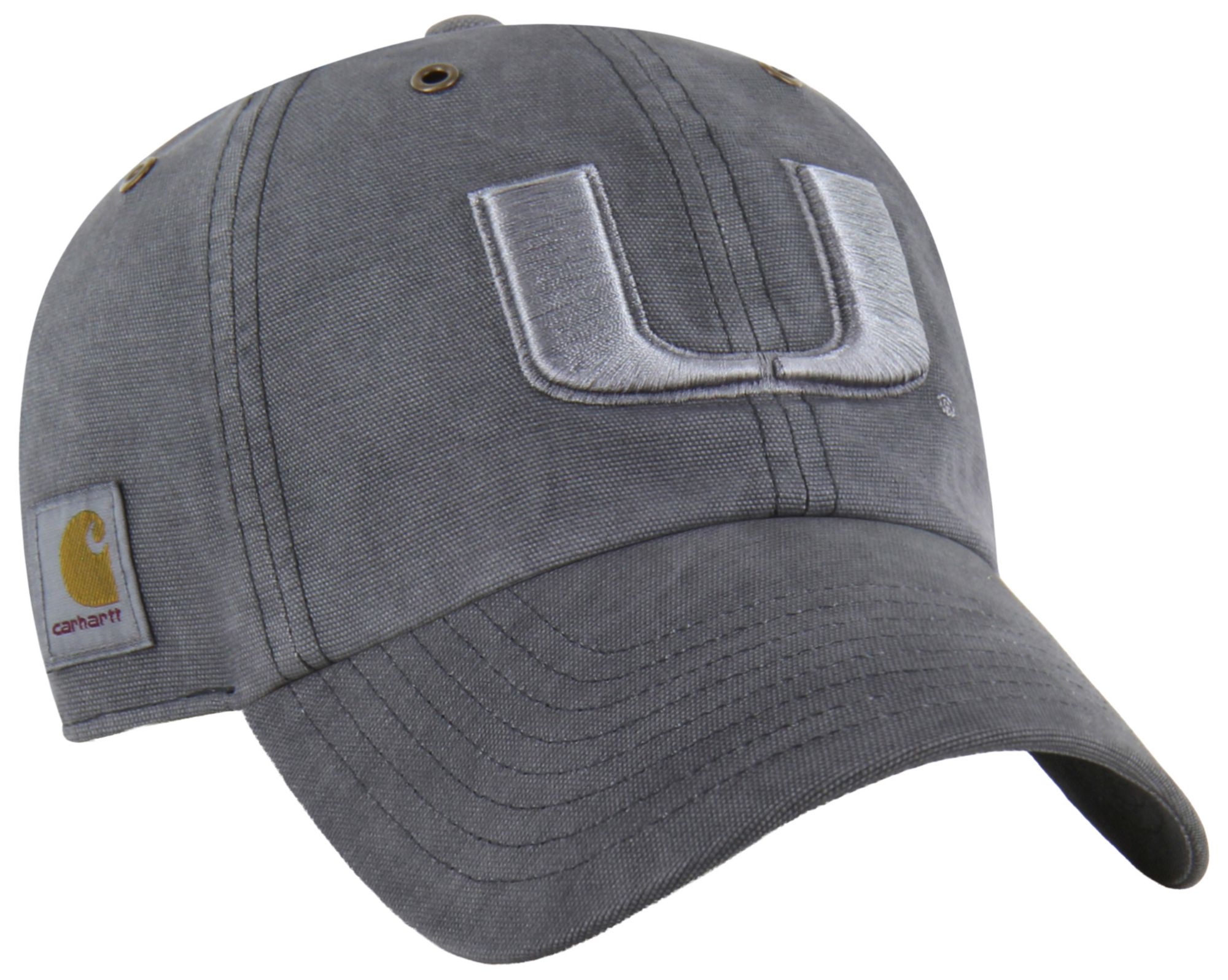 Carhartt x 47 Adult Miami Hurricanes Charcoal Undyed Hitch