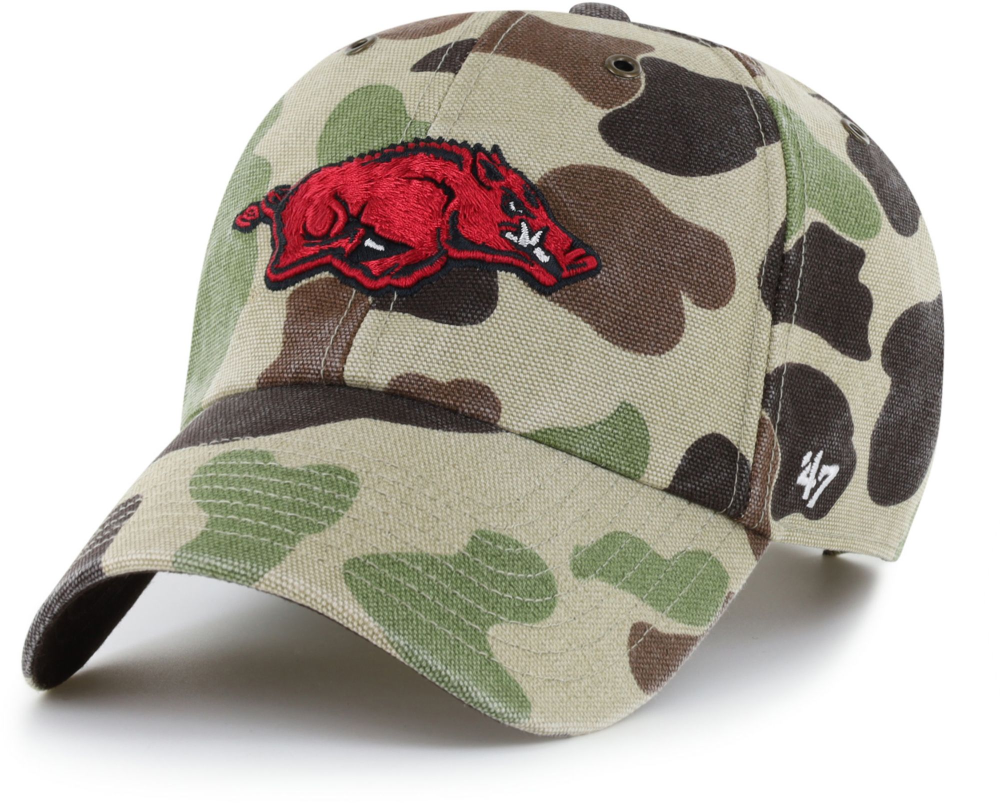 Carhartt x '47 Adult Arkansas Razorbacks Duck Camo Clean Up