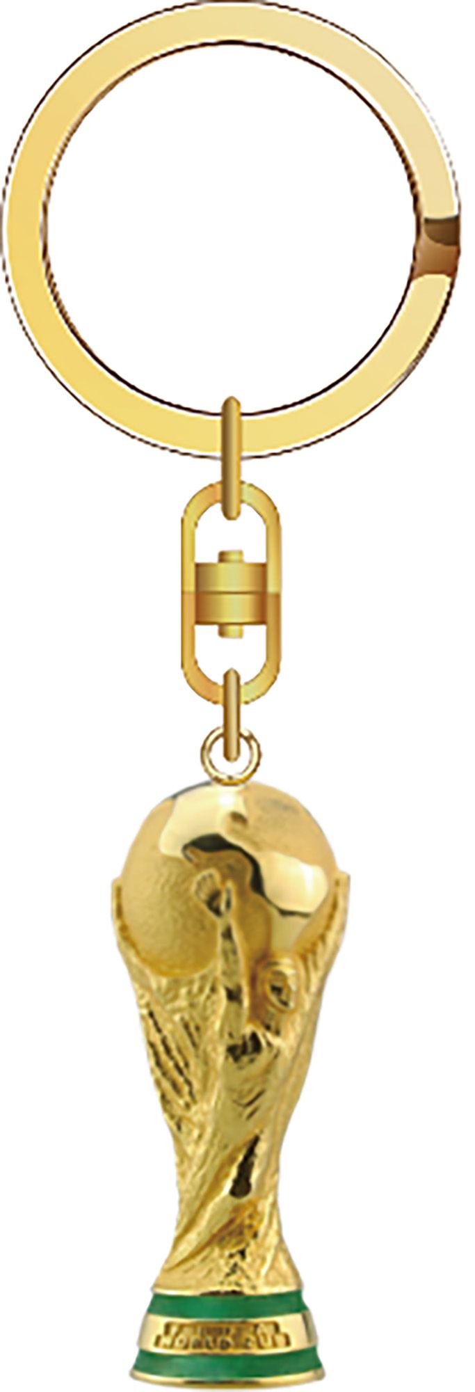Wagon 2026 World Cup Gold 3D Trophy Keychain | Dick's Sporting Goods