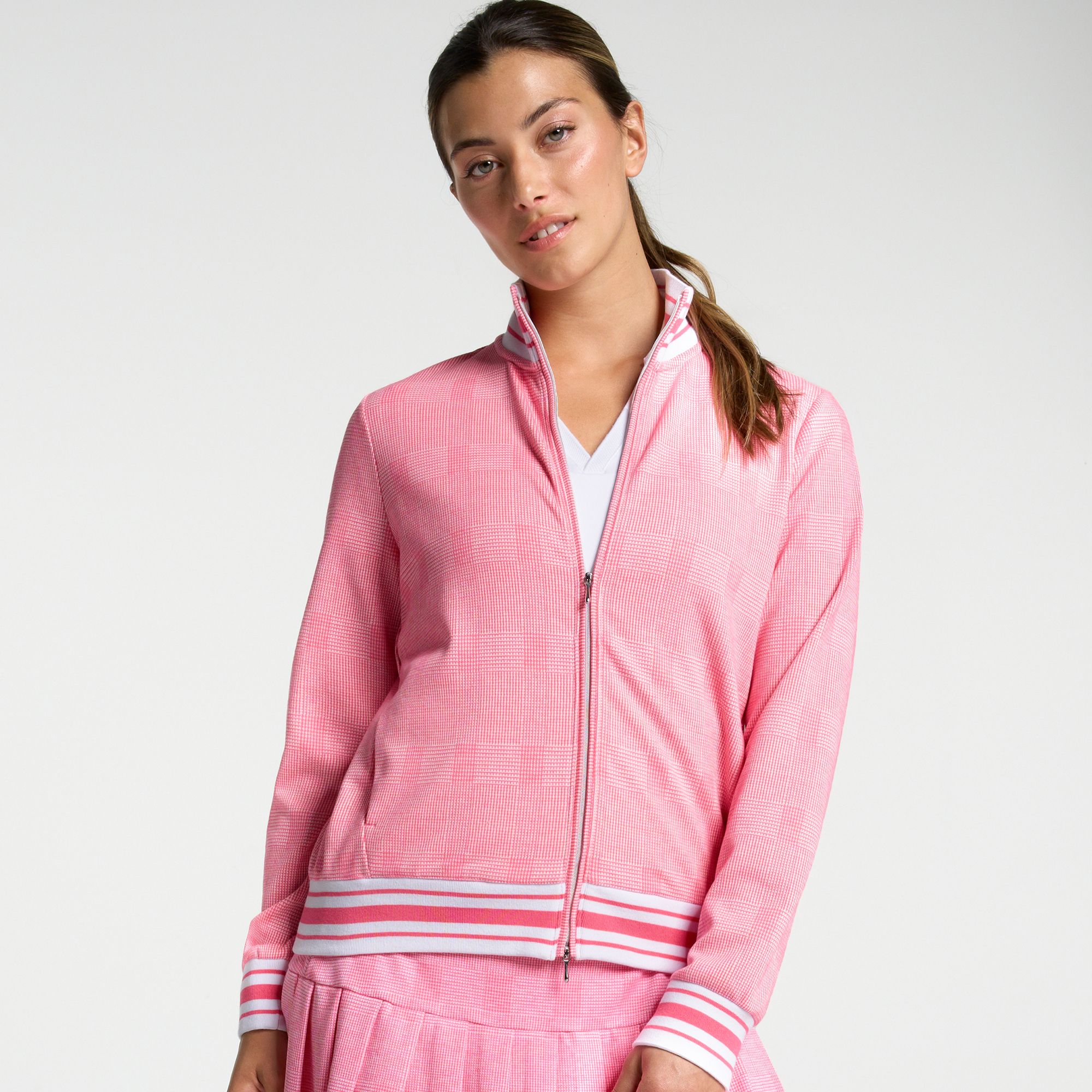 Walter Hagen Women's Clubhouse Full-Zip Jacquard Jacket | Dick's