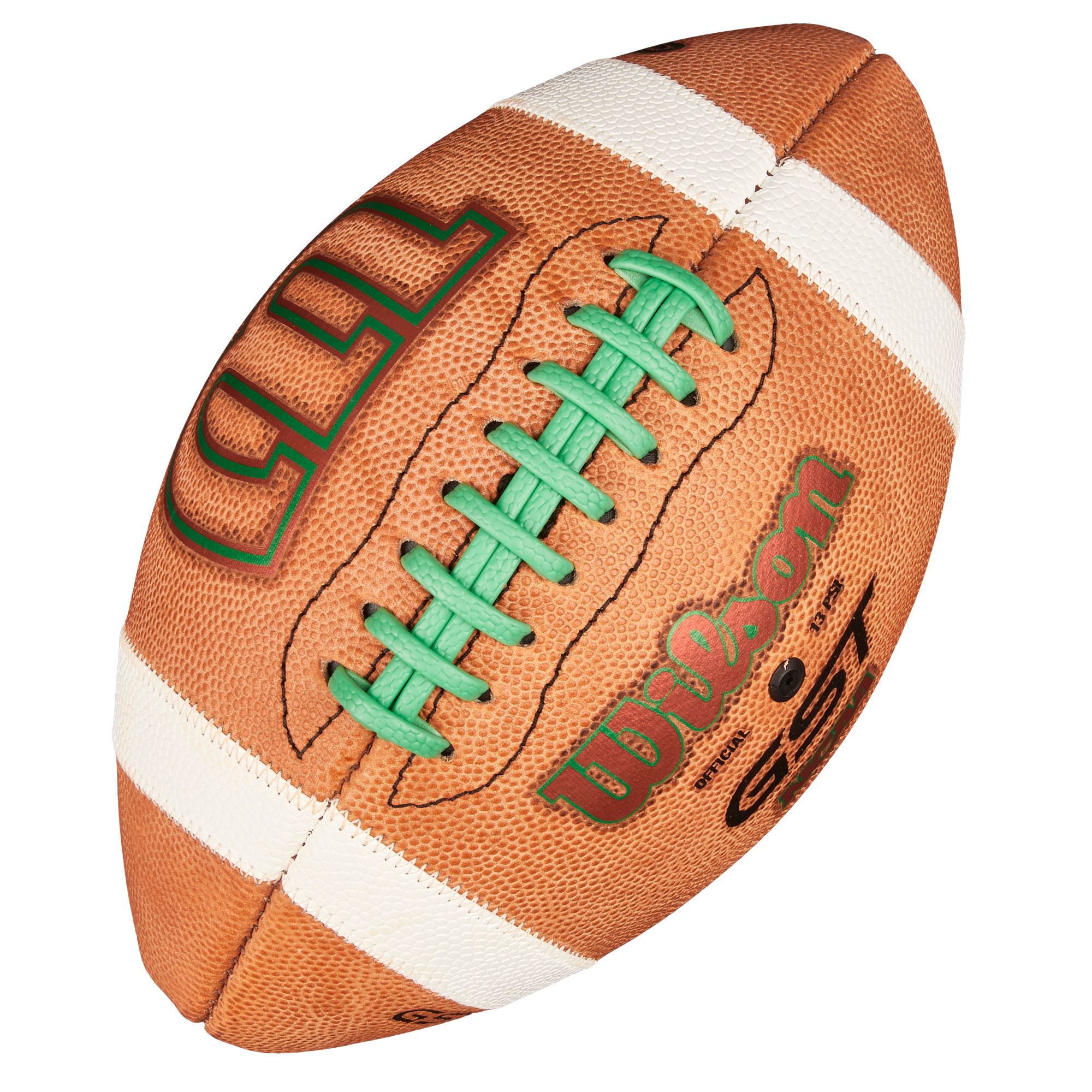 Wilson GST Leather Football | Dick's Sporting Goods