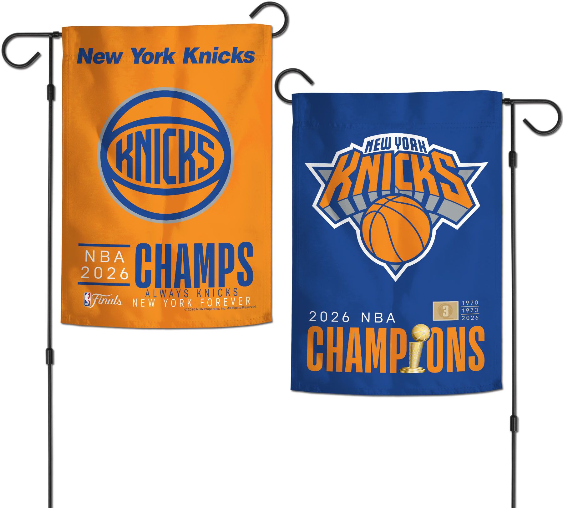 WinCraft 2026 NBA Champions New York Knicks Garden Flag | Dick's