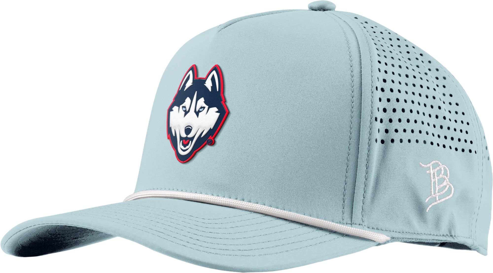 Branded Bills Adult UConn Huskies Light Blue Adjustable Snapback