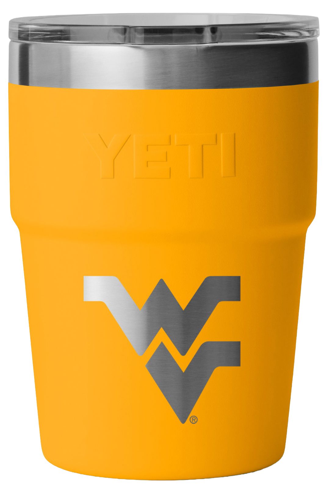 Yeti スタッカブルカップ　16oz イエロー　新品 YETI West Virginia Mountaineers Yellow 16 oz. Stackable Cup