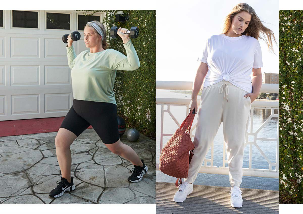 plus size sports apparel