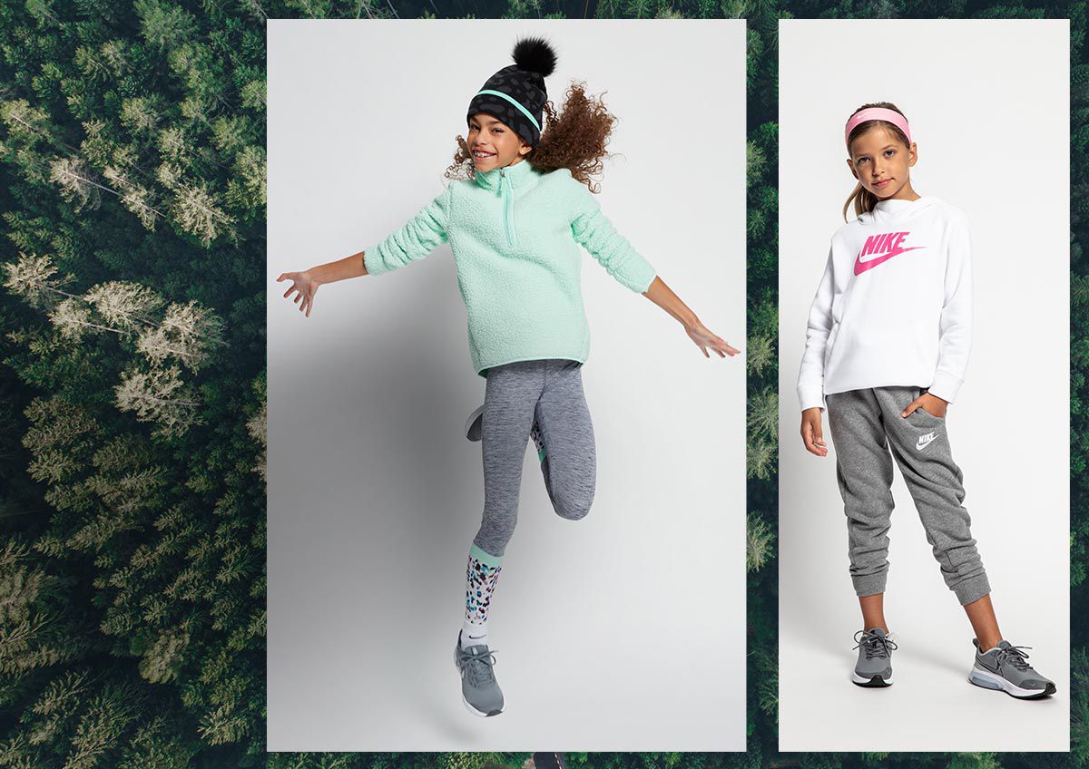 little girls athletic wear