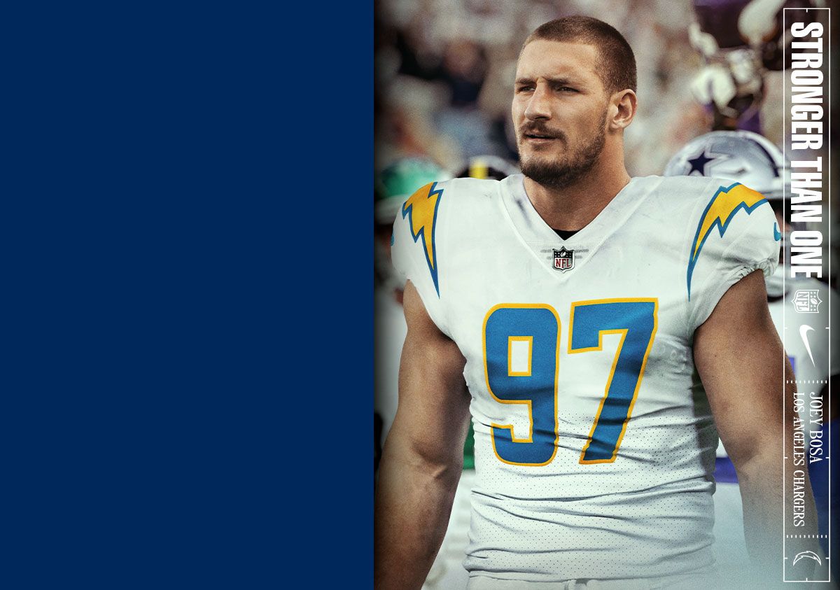 la chargers home jersey