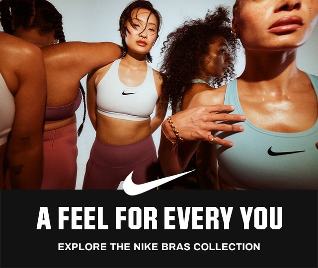 Nike Women's Dri-FIT Swoosh Wrap All Over Print Mid Sports Bra
